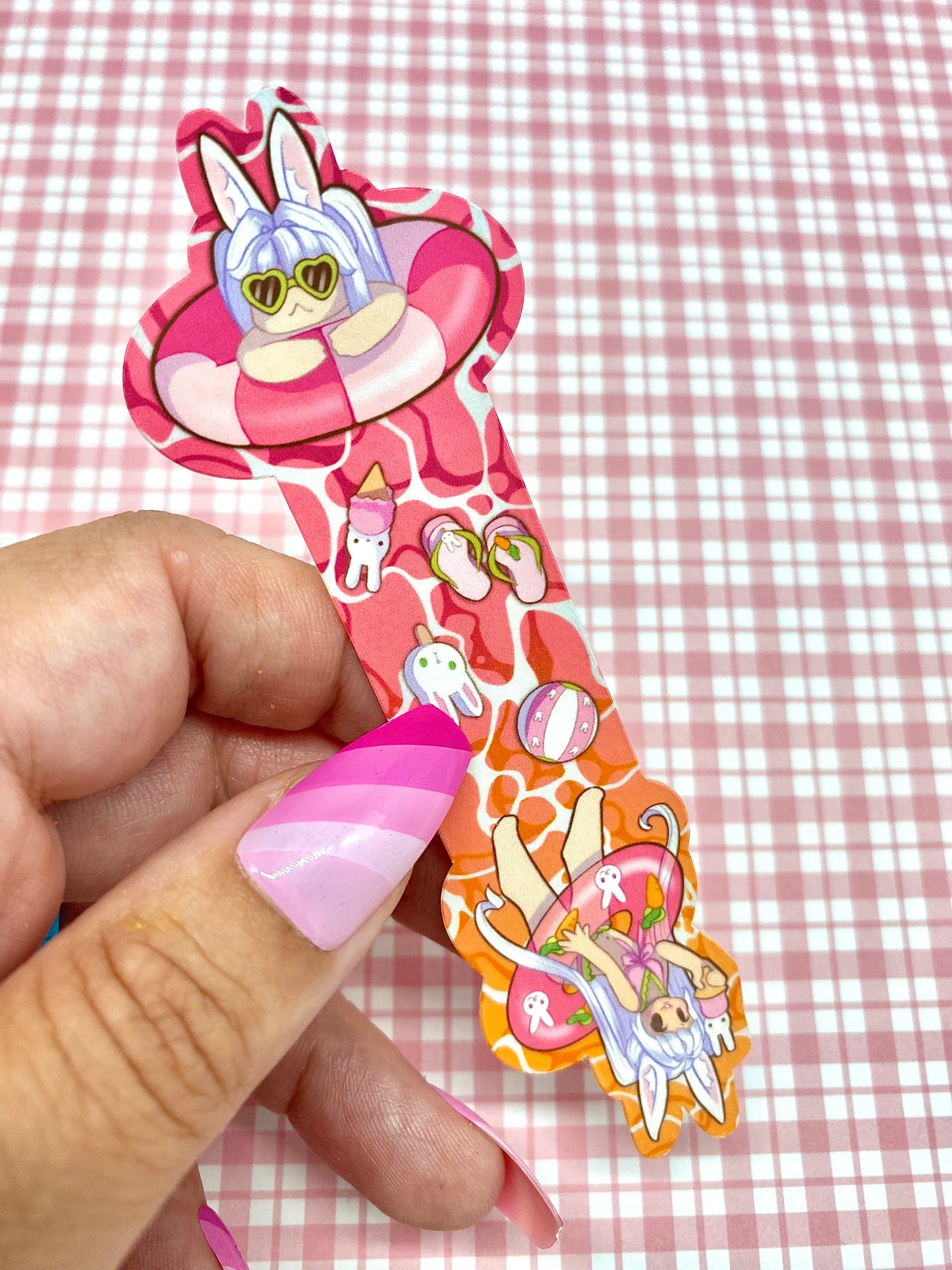 Bunni at the pool Bookmark