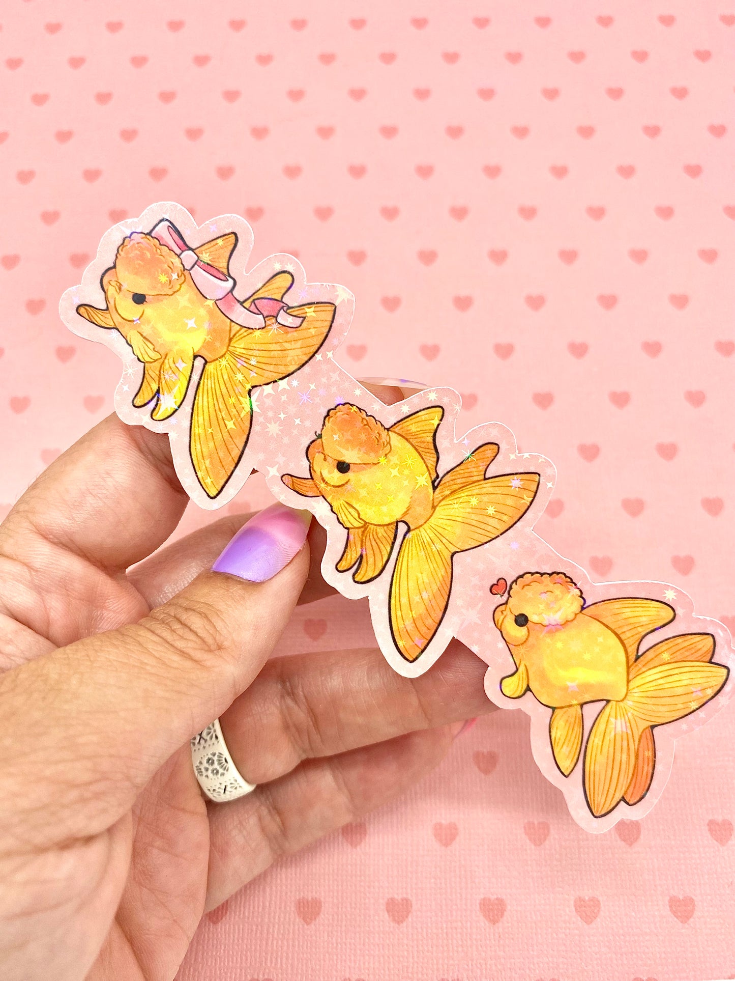 Oranda Goldfishies Bookmark