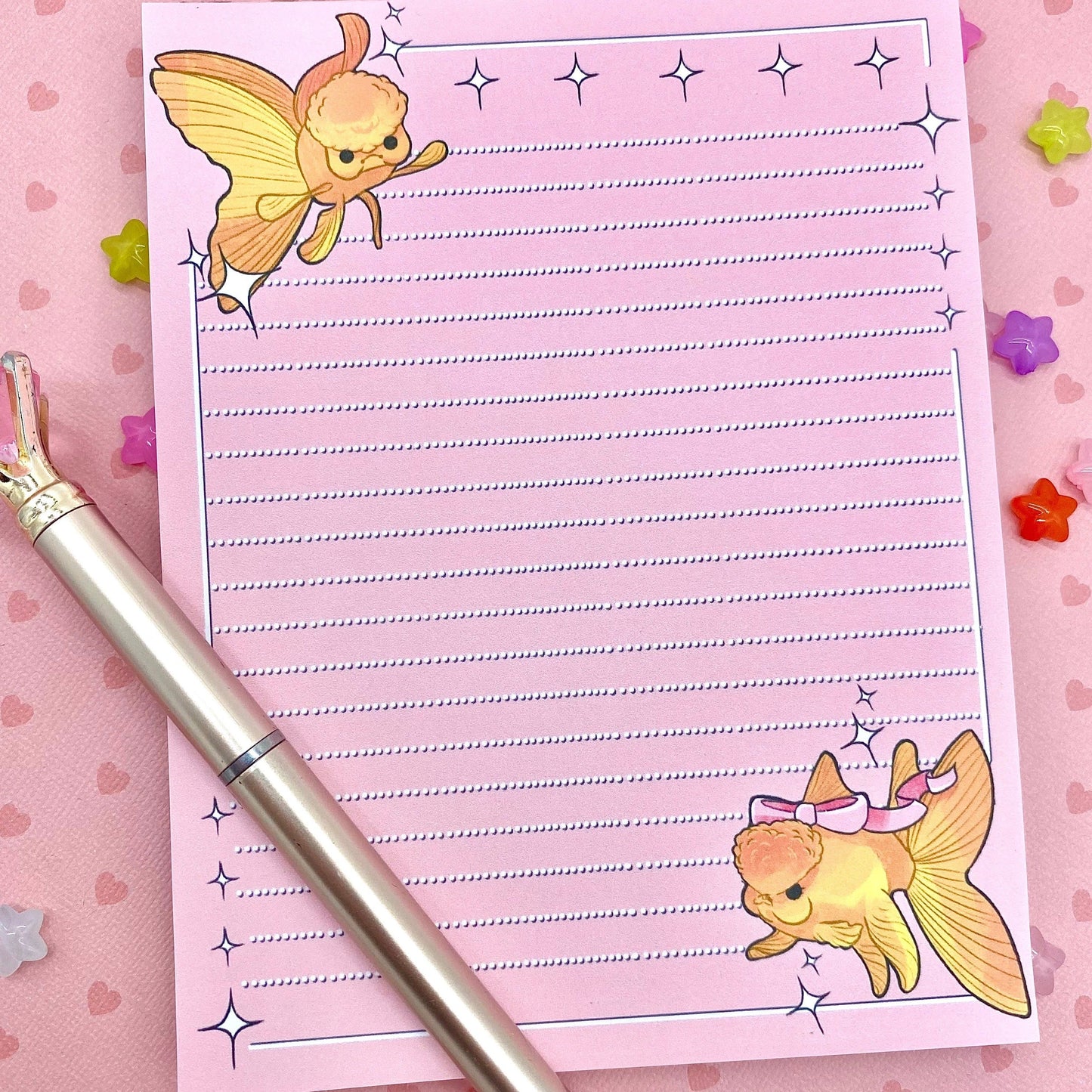 Oranda Goldfishies Notepad/ Day Planner (Copy)