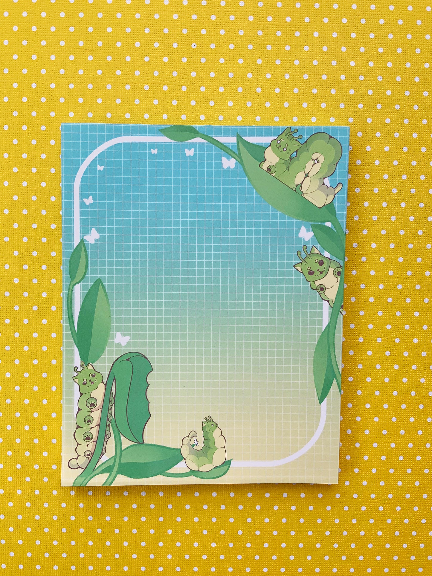 Caterpillars Large Notepad