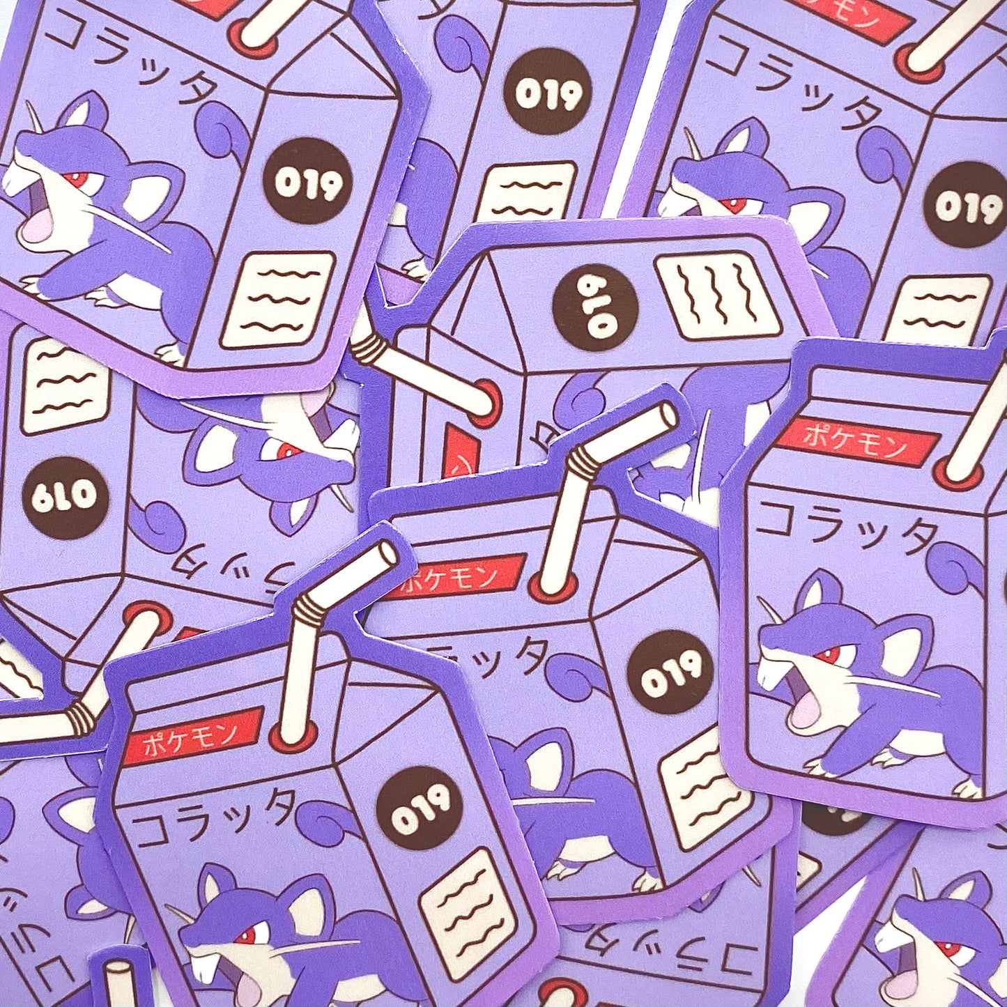 Normal Type Pokepals Juice Boxes vinyl sticker pack