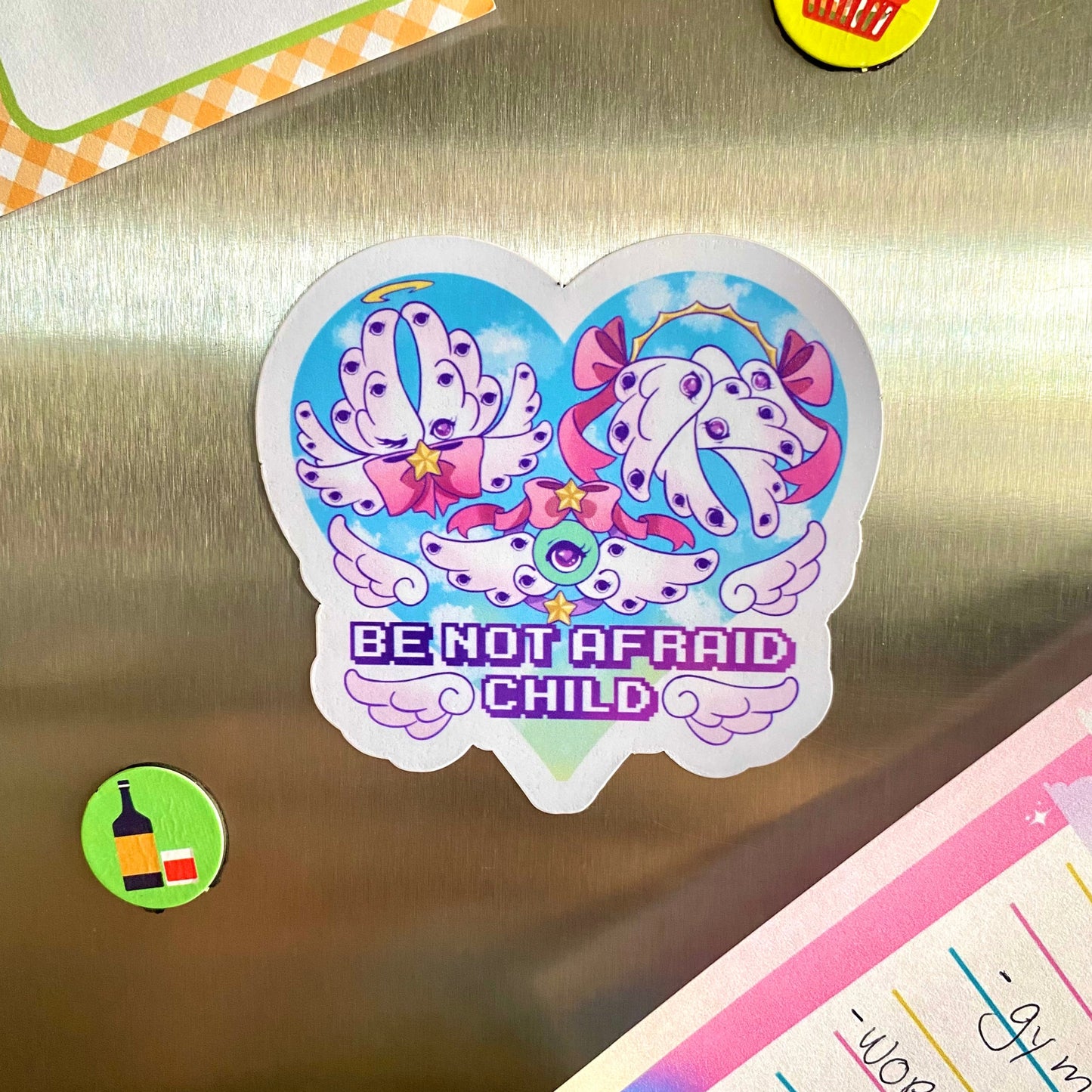 Biblically Accurate Kawaii angels Magnet