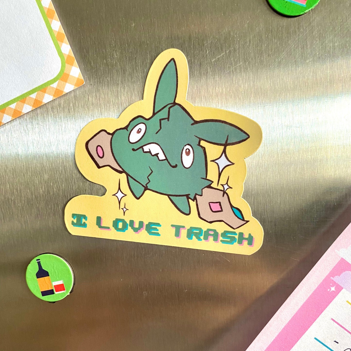 I love trash magnet