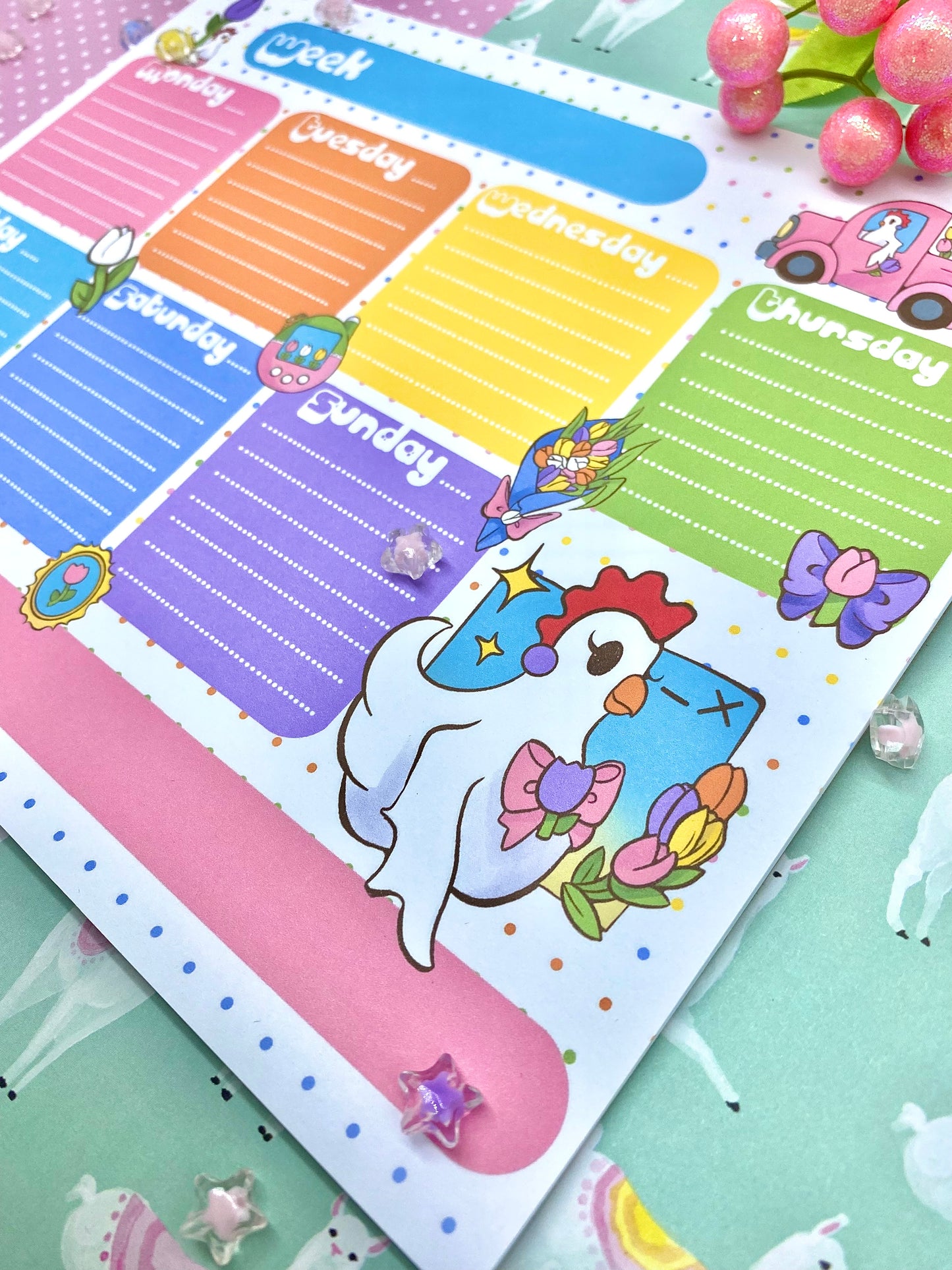 Henrietta x Tulips Weekly Planner