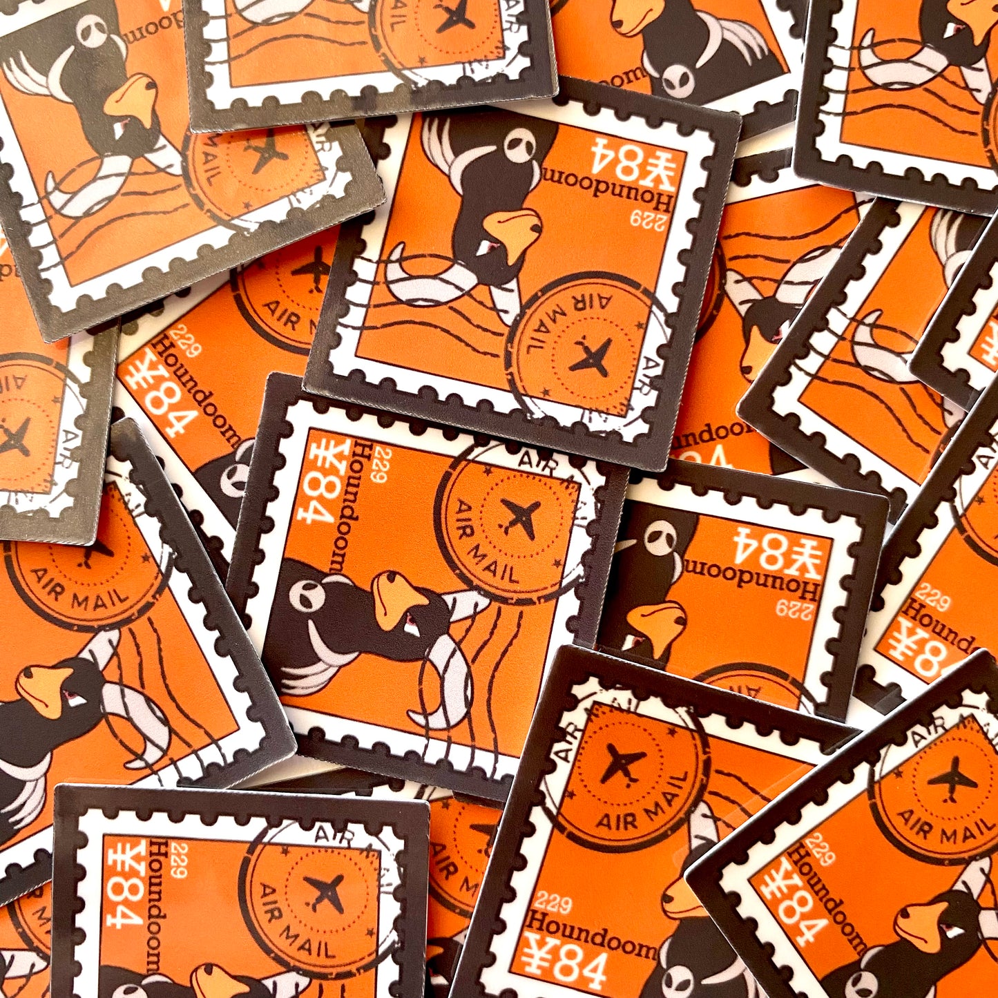 Dark Type Pokepal Stamps (mockups) vinyl sticker pack
