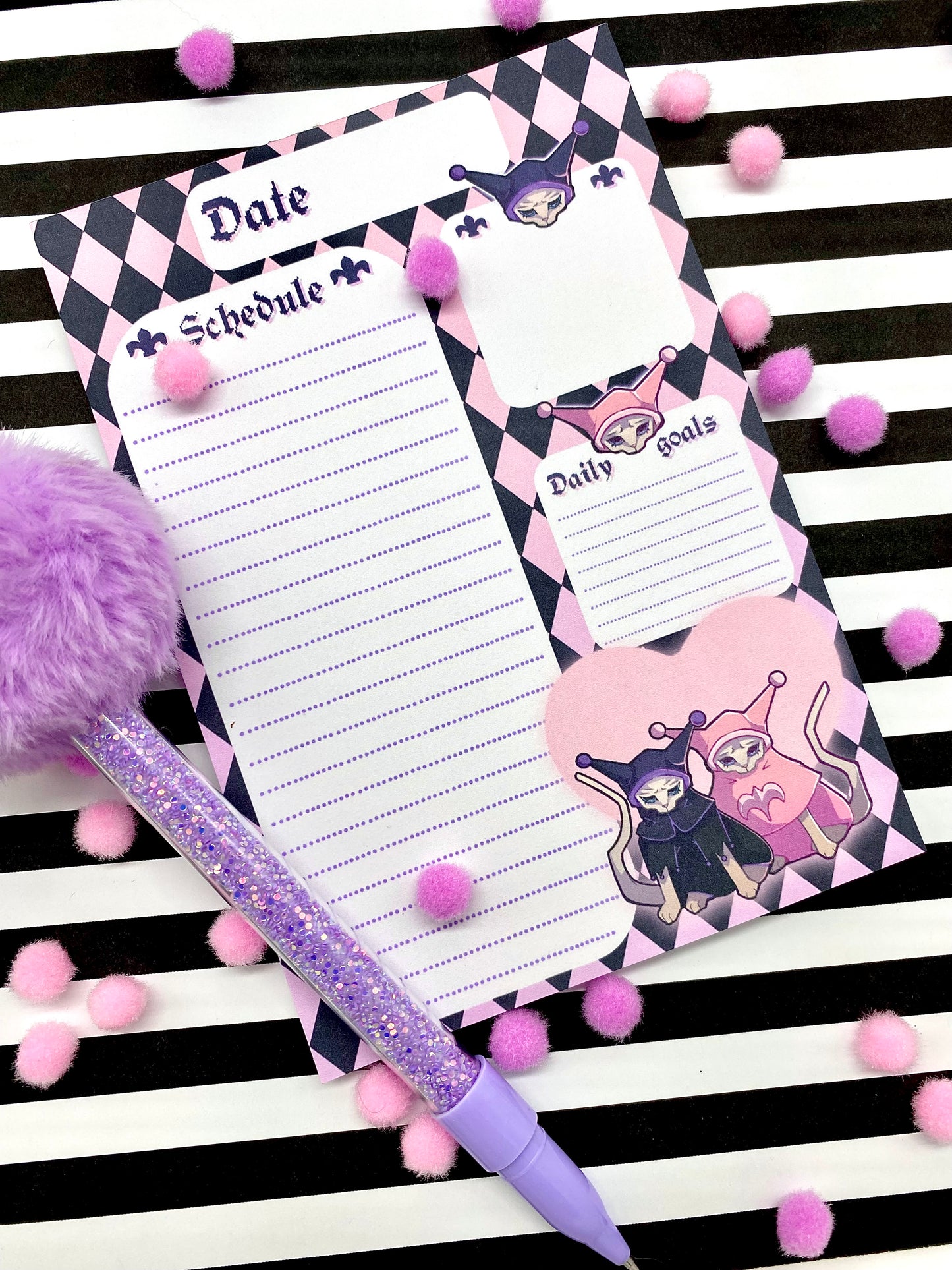 Jester Kitties Daily Planner