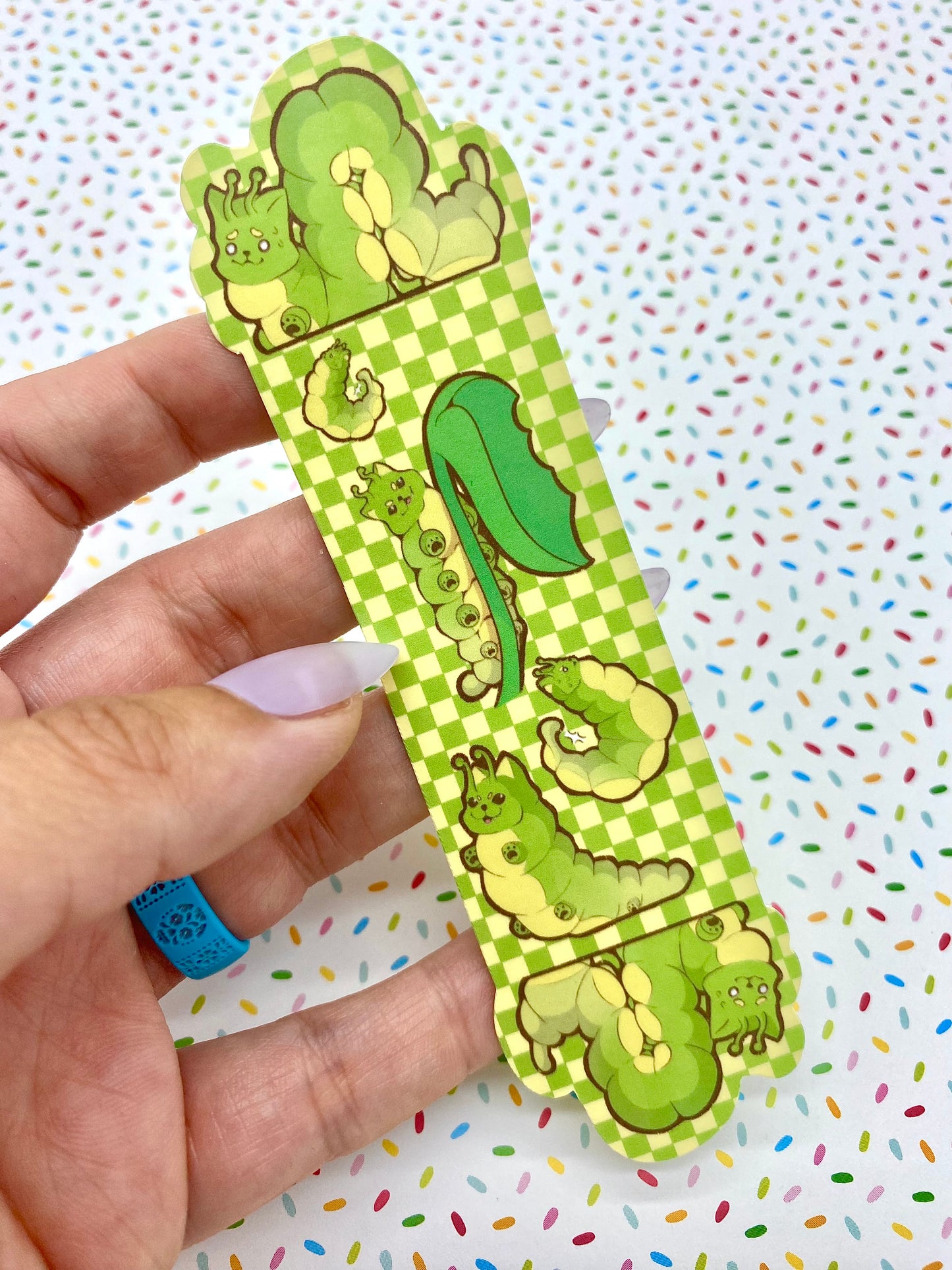 Caterpillars Bookmark