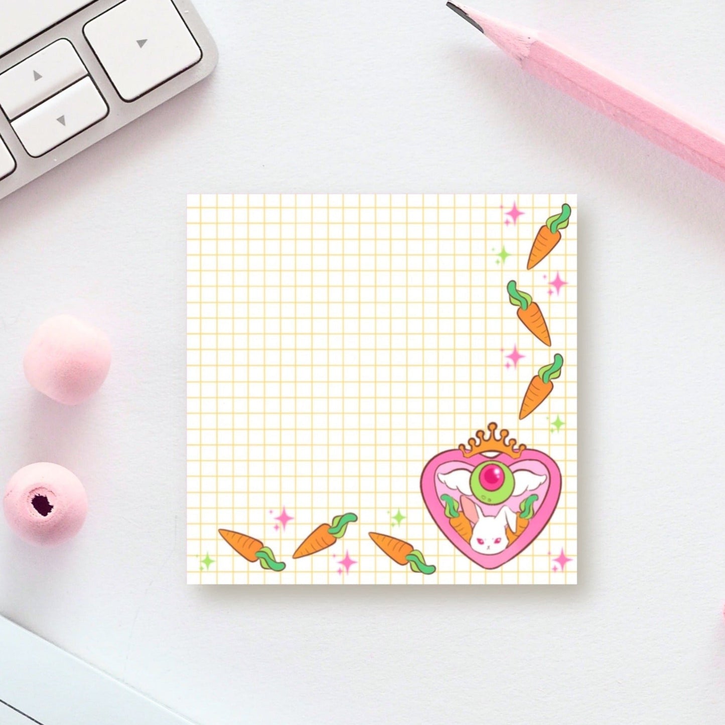 Bunni & Carrots Memopad