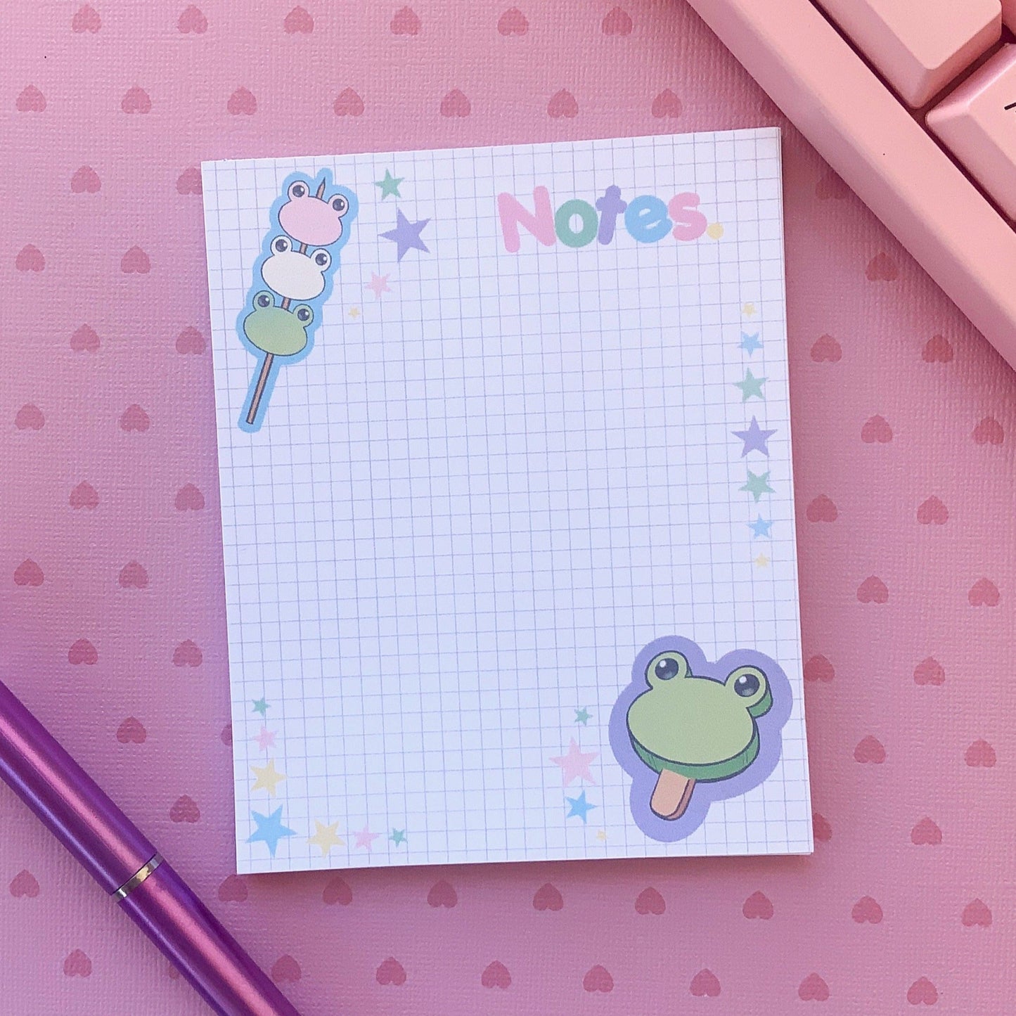 Froggy Snacks Notepad