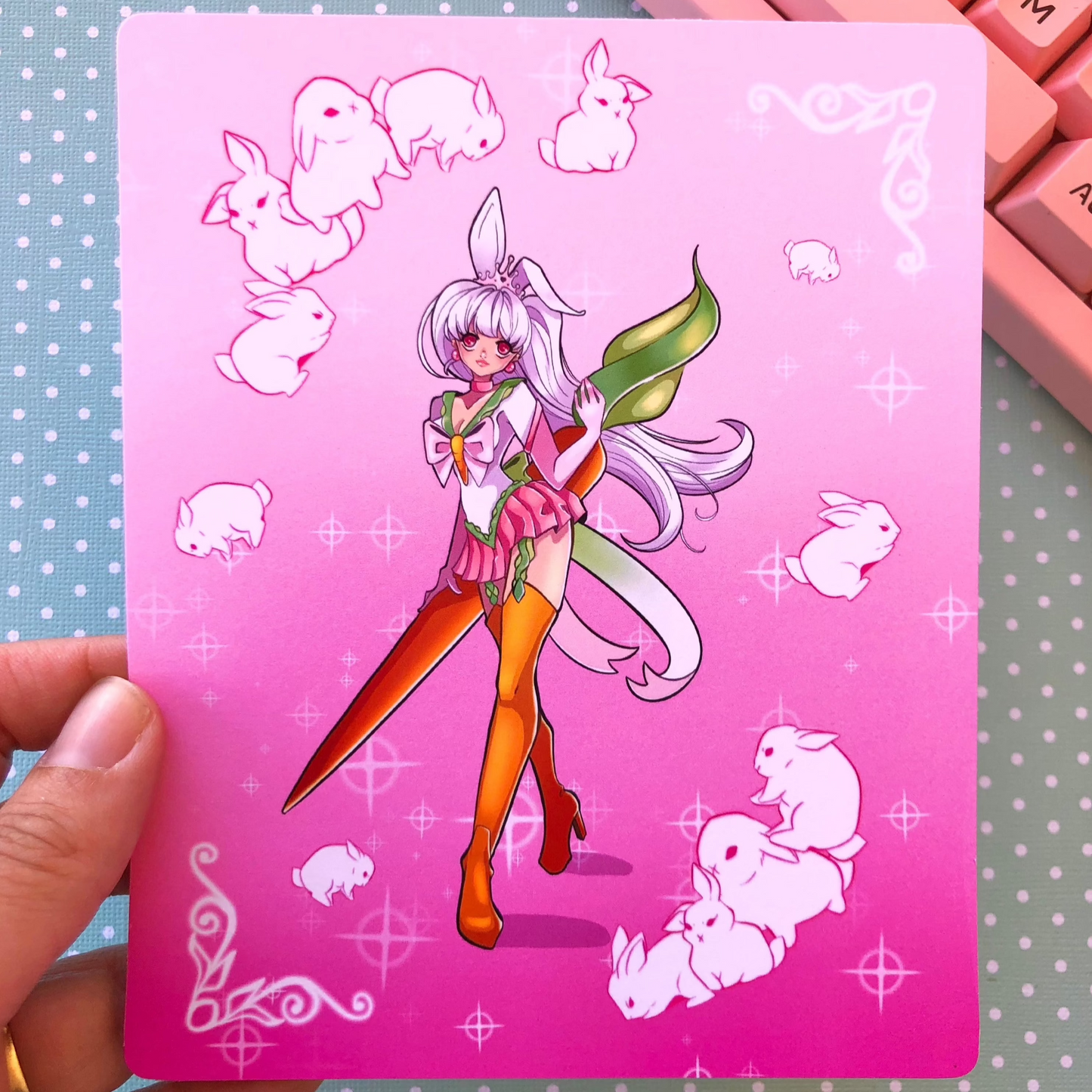 Magical Girl Bunni Print (2 sizes available)
