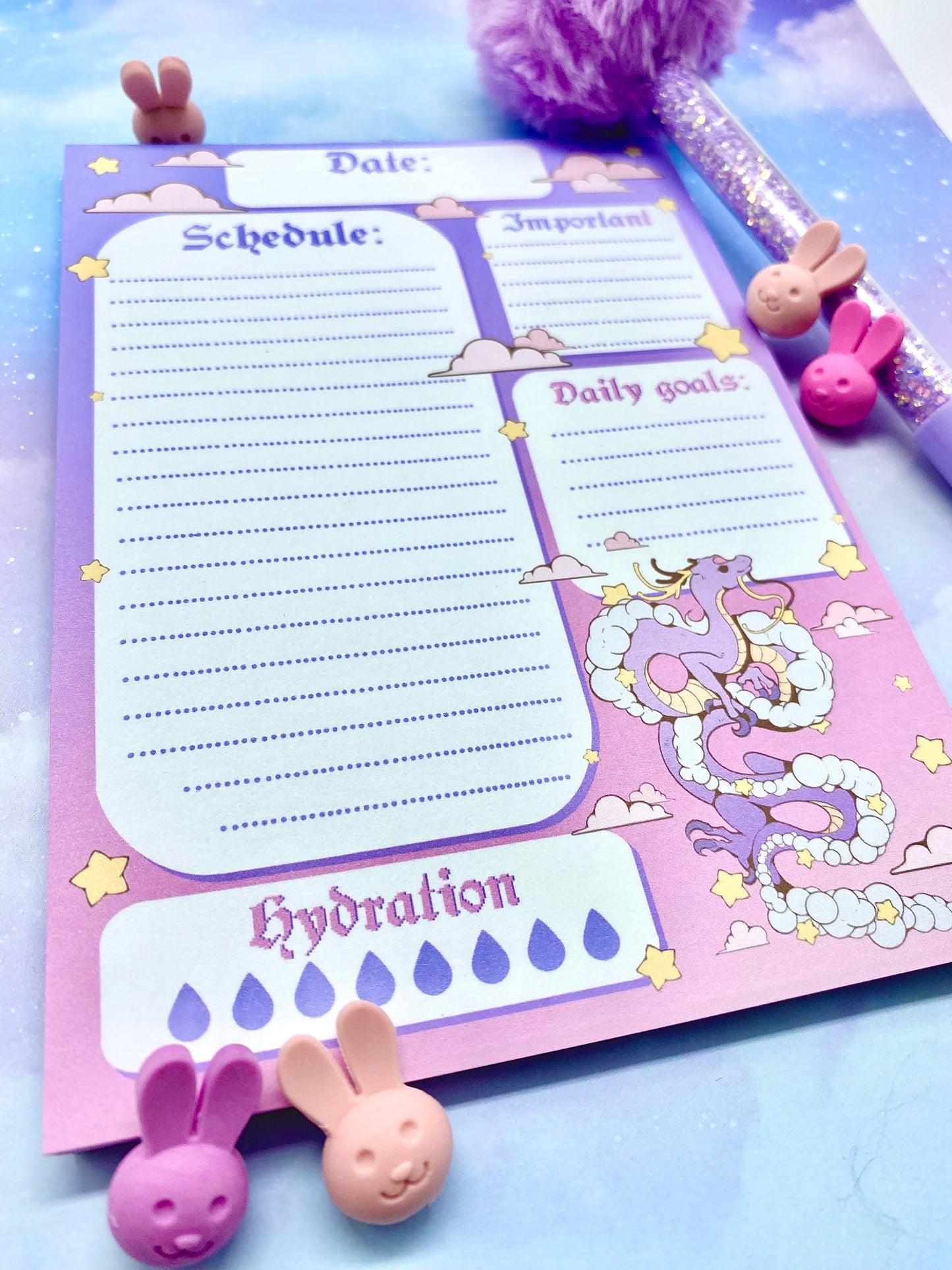 Dreamy Dragon Daily Planner