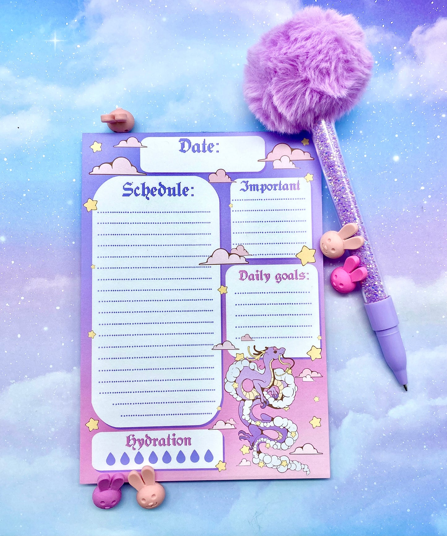 Dreamy Dragon Daily Planner