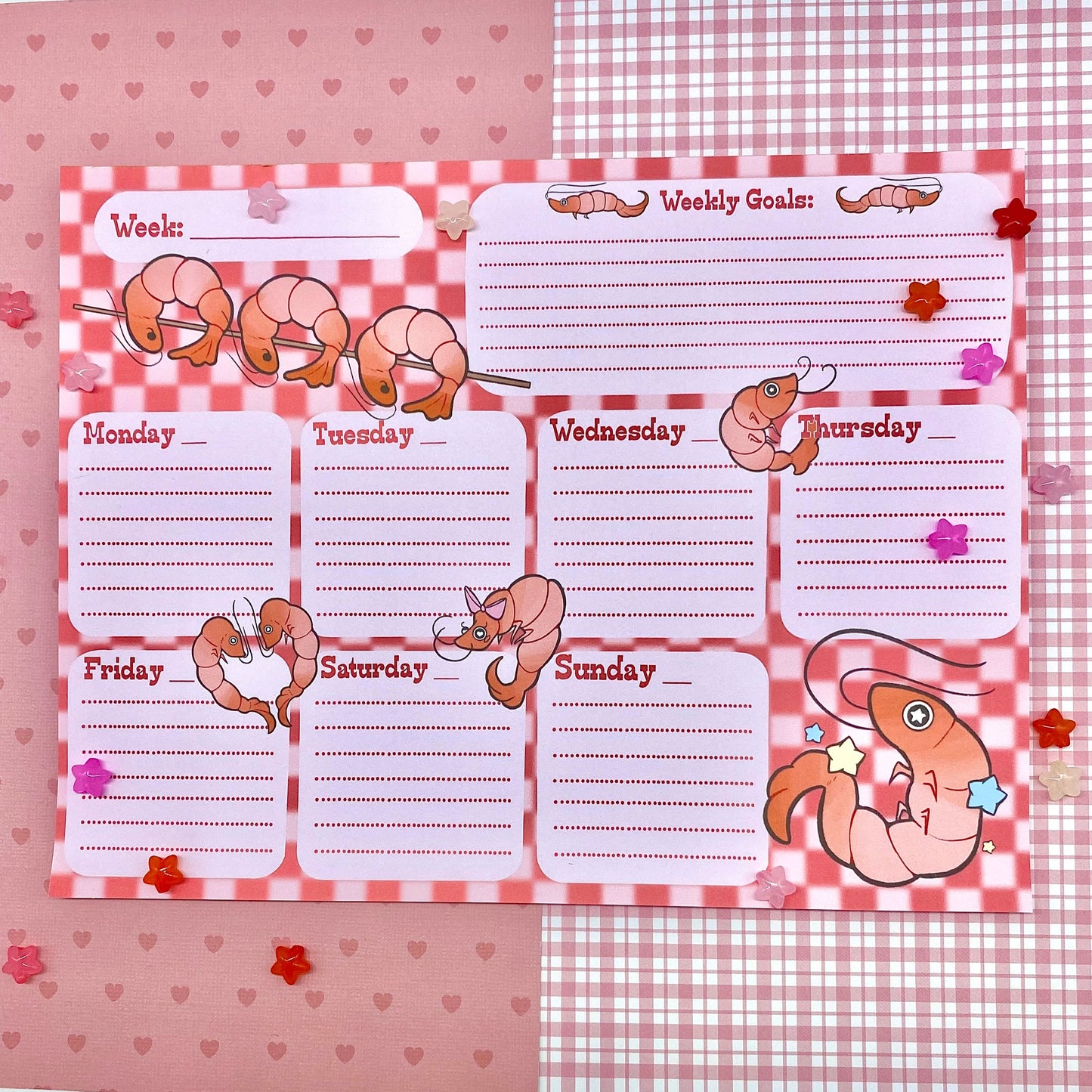 Shrimps Weekly Planner