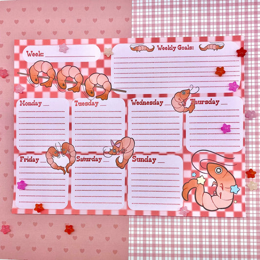 Shrimps Weekly Planner