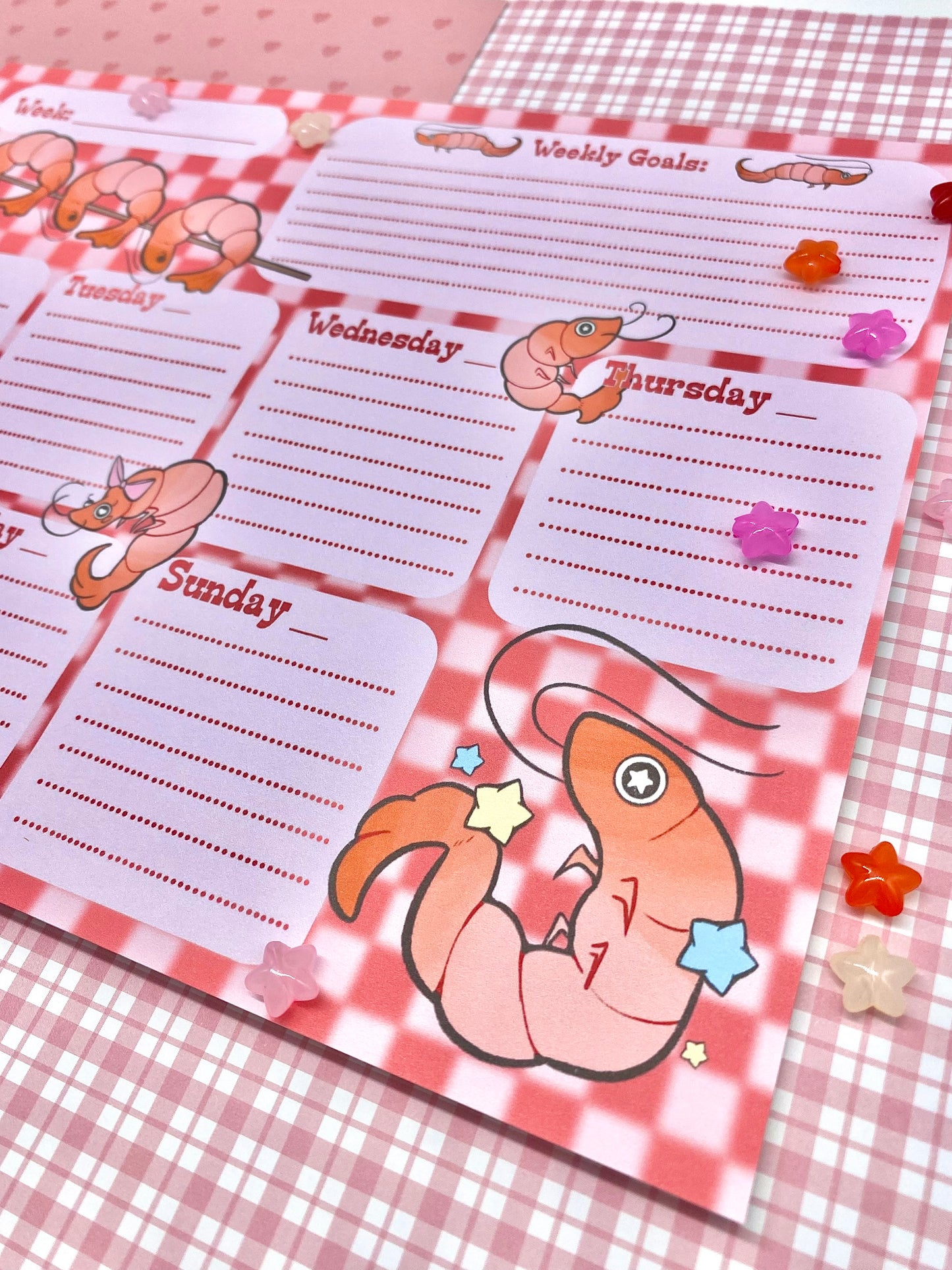 Shrimps Weekly Planner