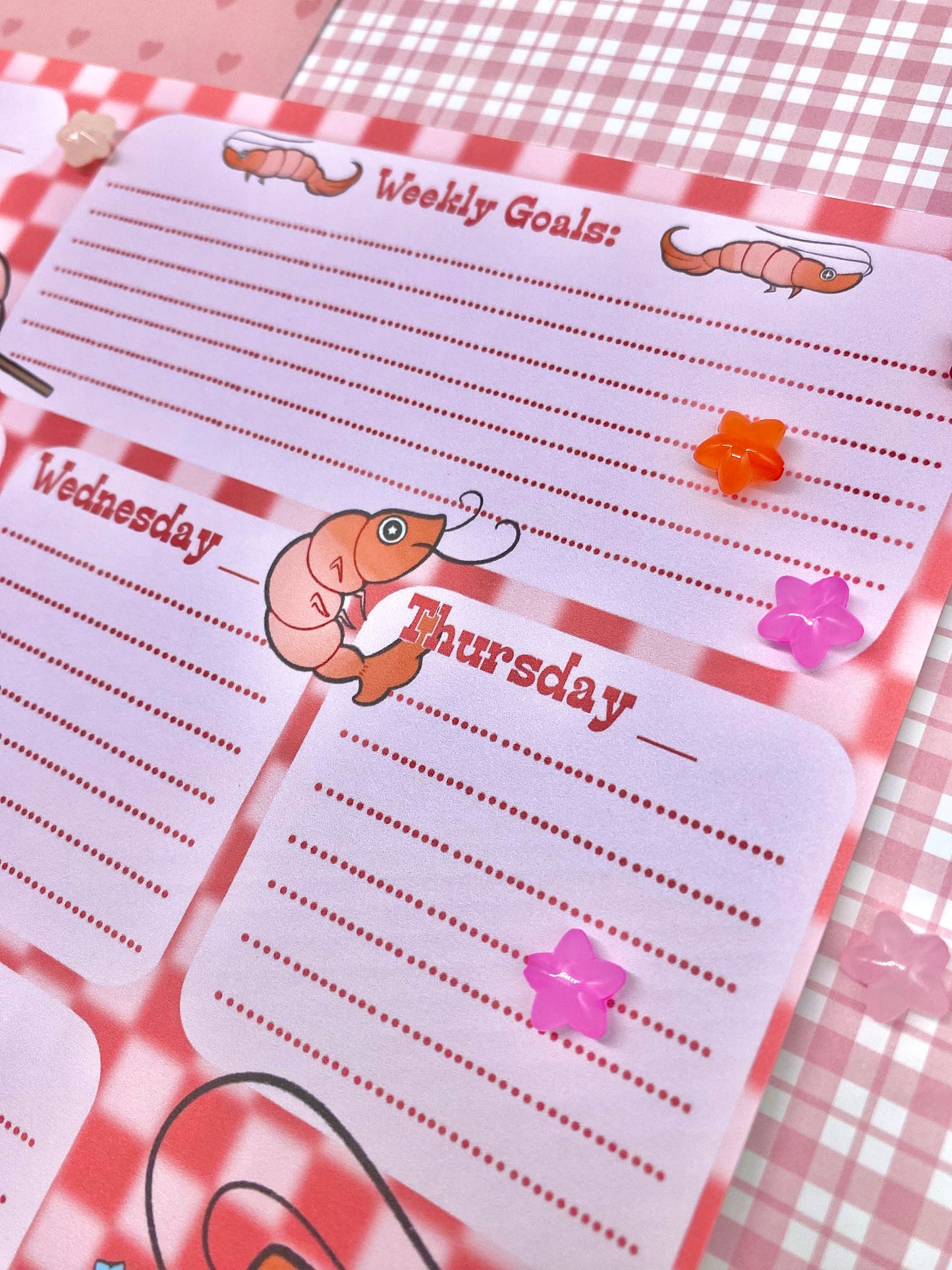 Shrimps Weekly Planner