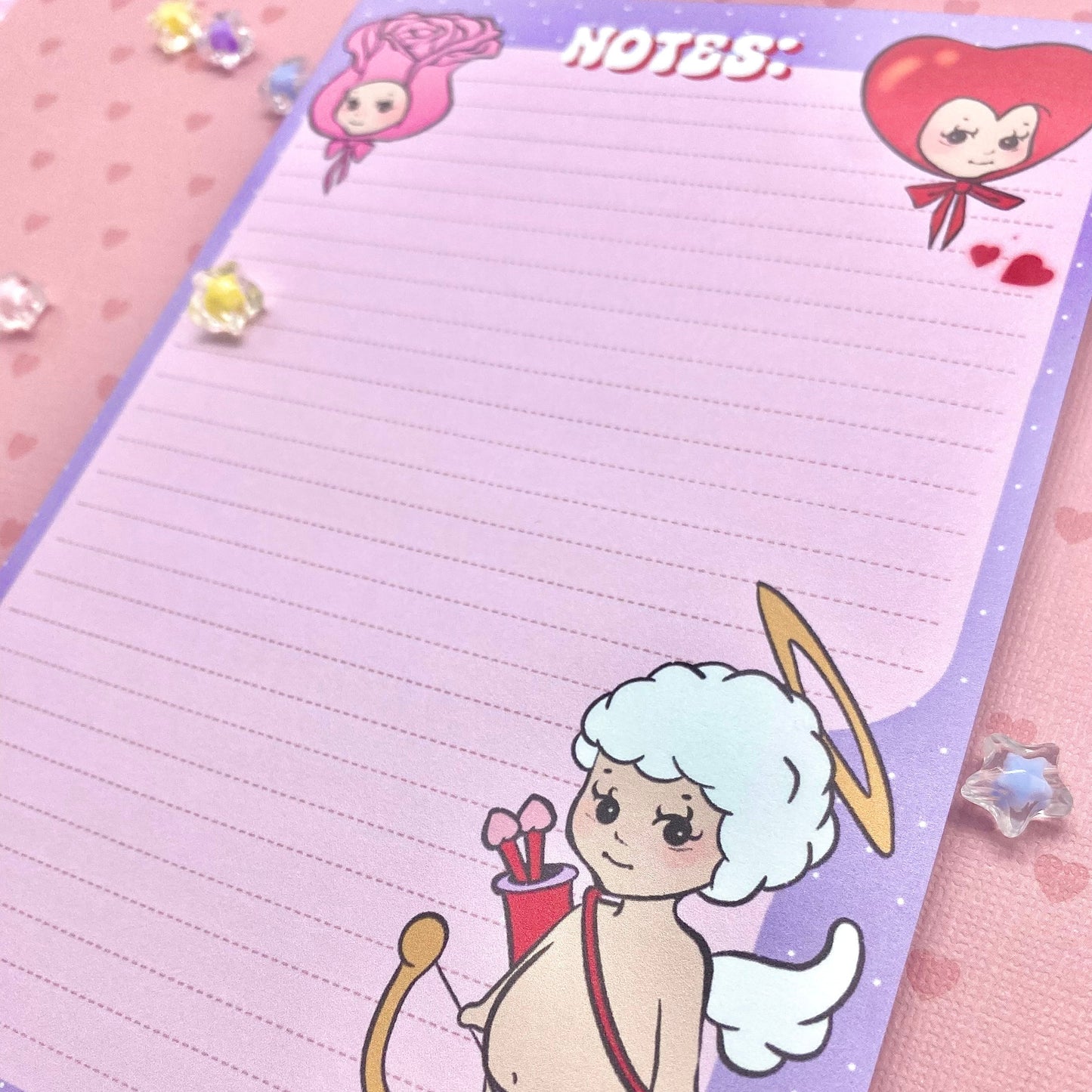 Valentine Babies Large Notepad