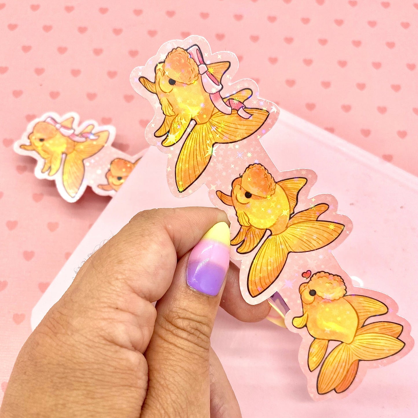 Oranda Goldfishies Bookmark