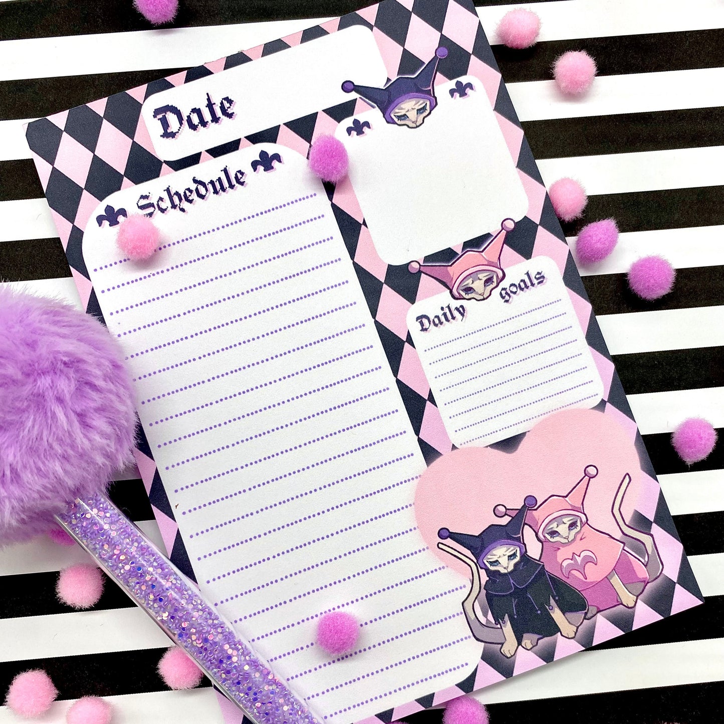 Jester Kitties Daily Planner