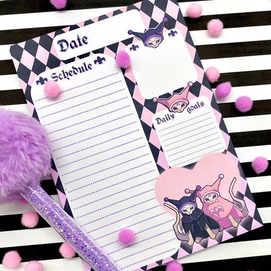 Jester Kitties Daily Planner