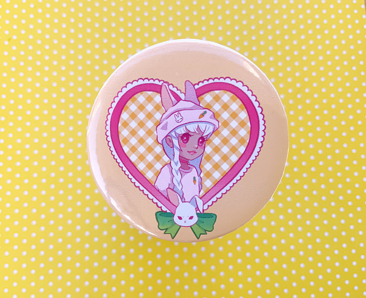 Bunni Button Pin