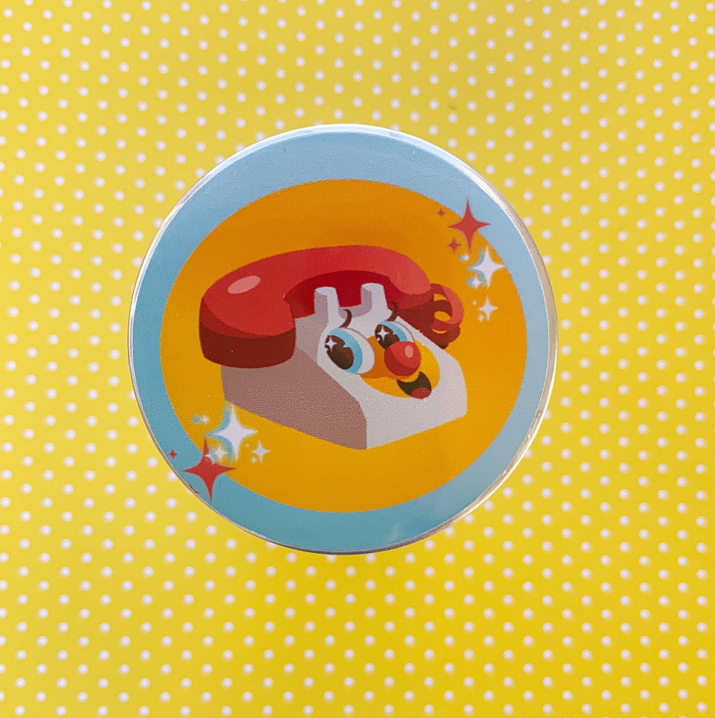 Powerpuff girls Phone Button Pin