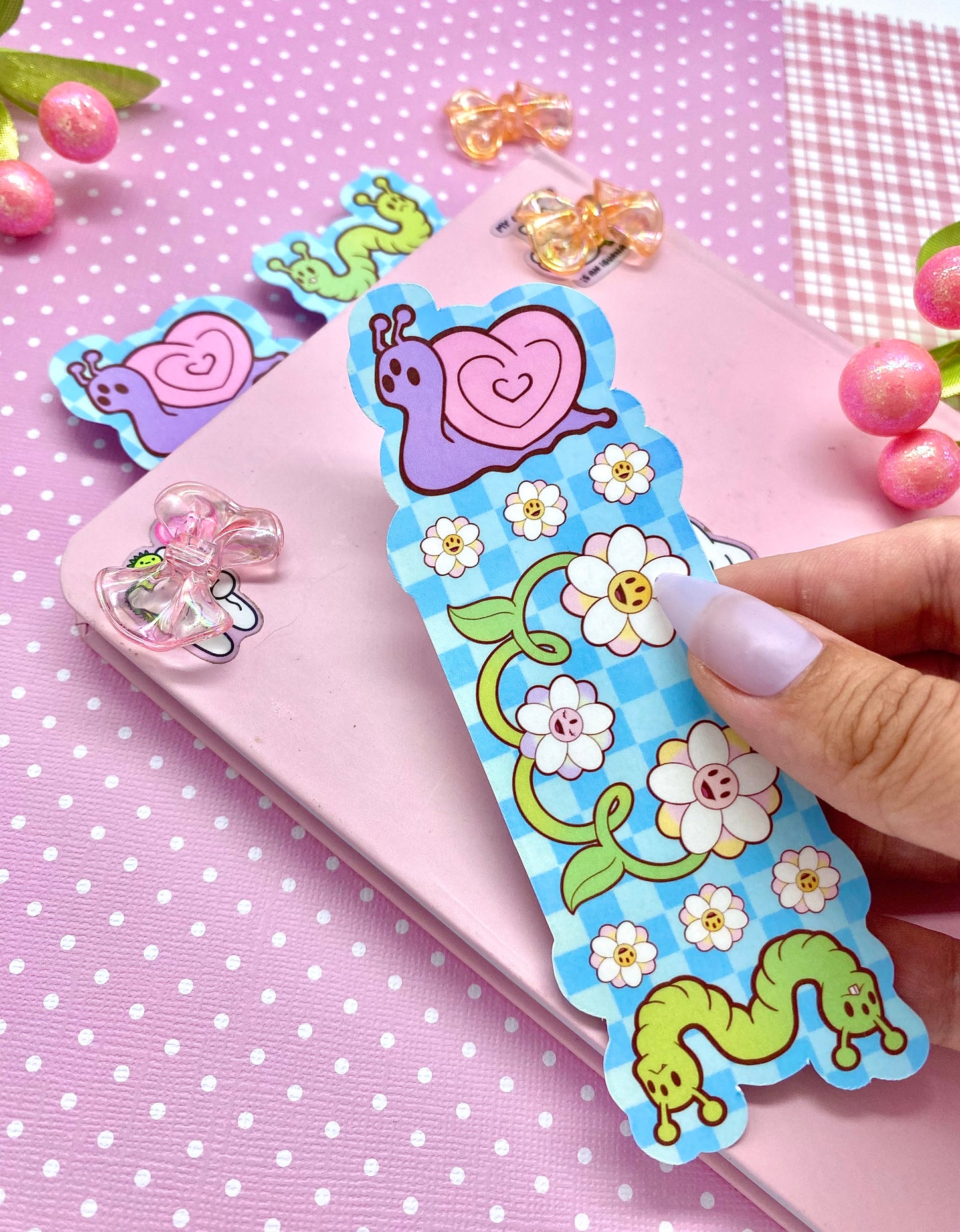 Trippy Garden Bookmark