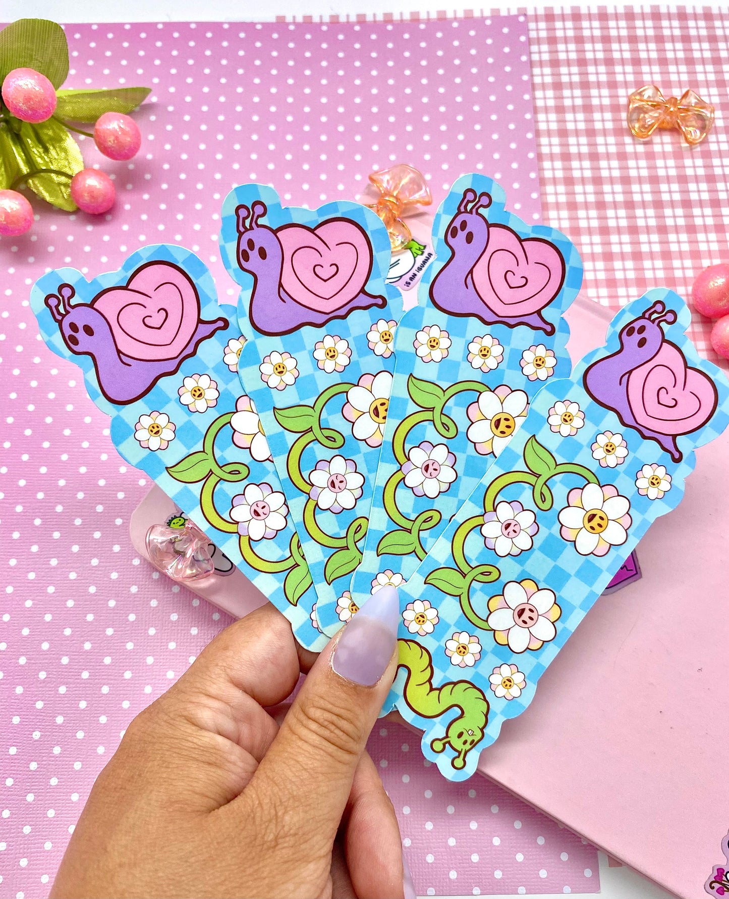 Trippy Garden Bookmark