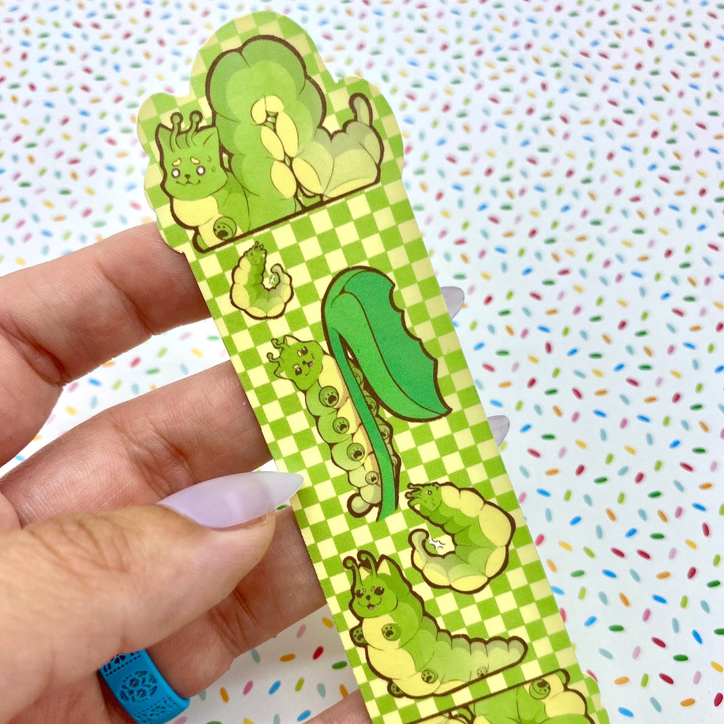 Caterpillars Bookmark