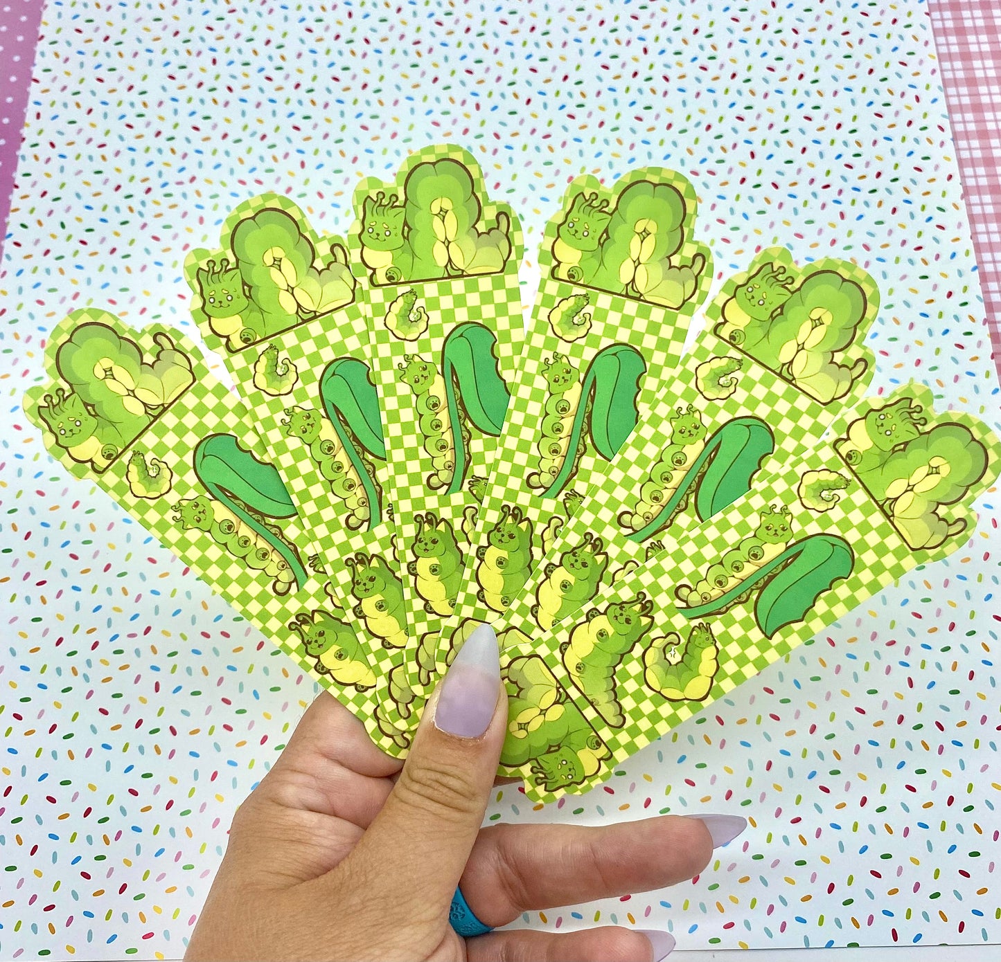 Caterpillars Bookmark