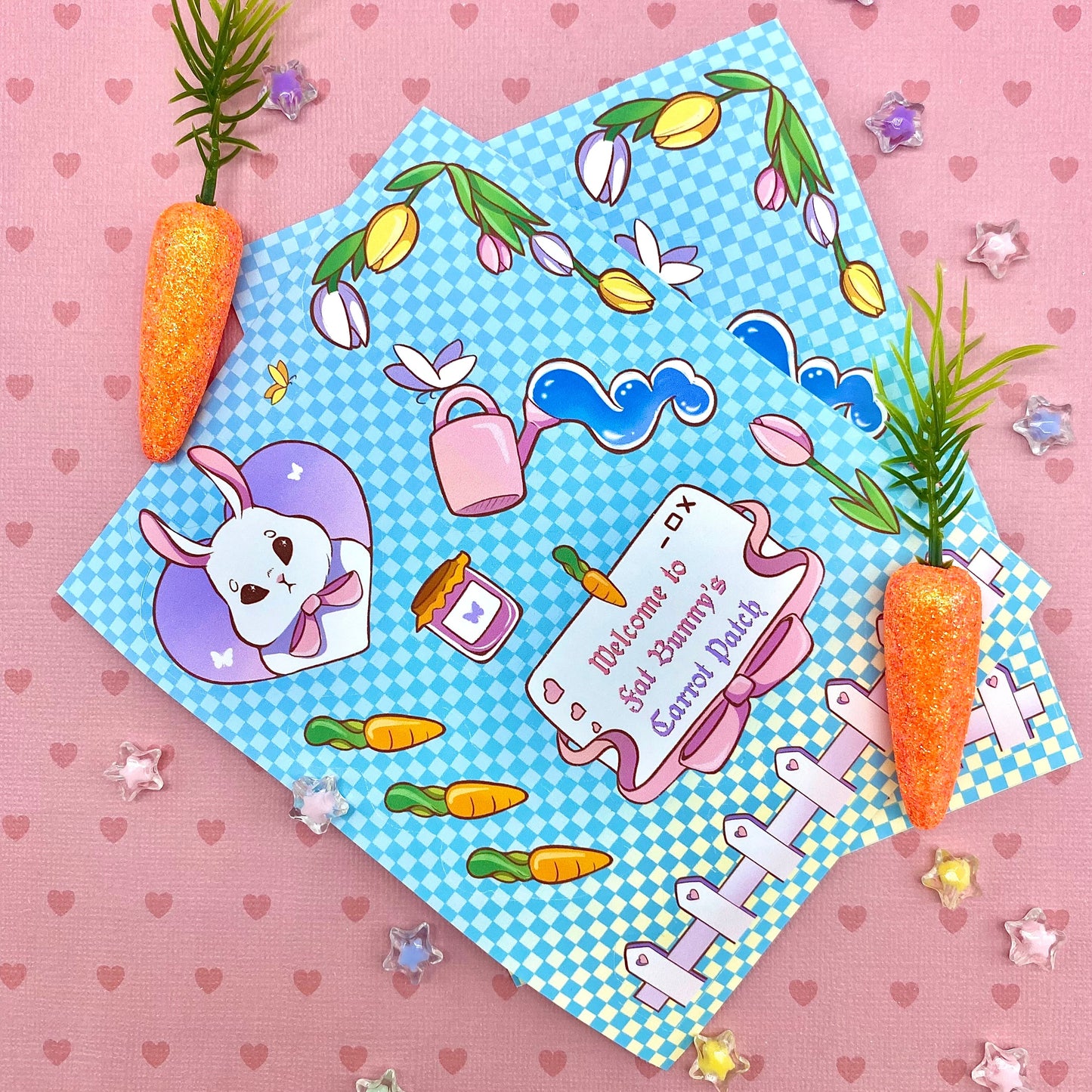 Fat Bunny's Sticker Sheet