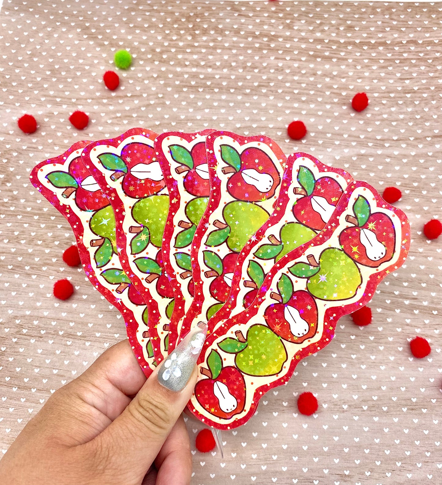 Apples x Bunnies Bookmark