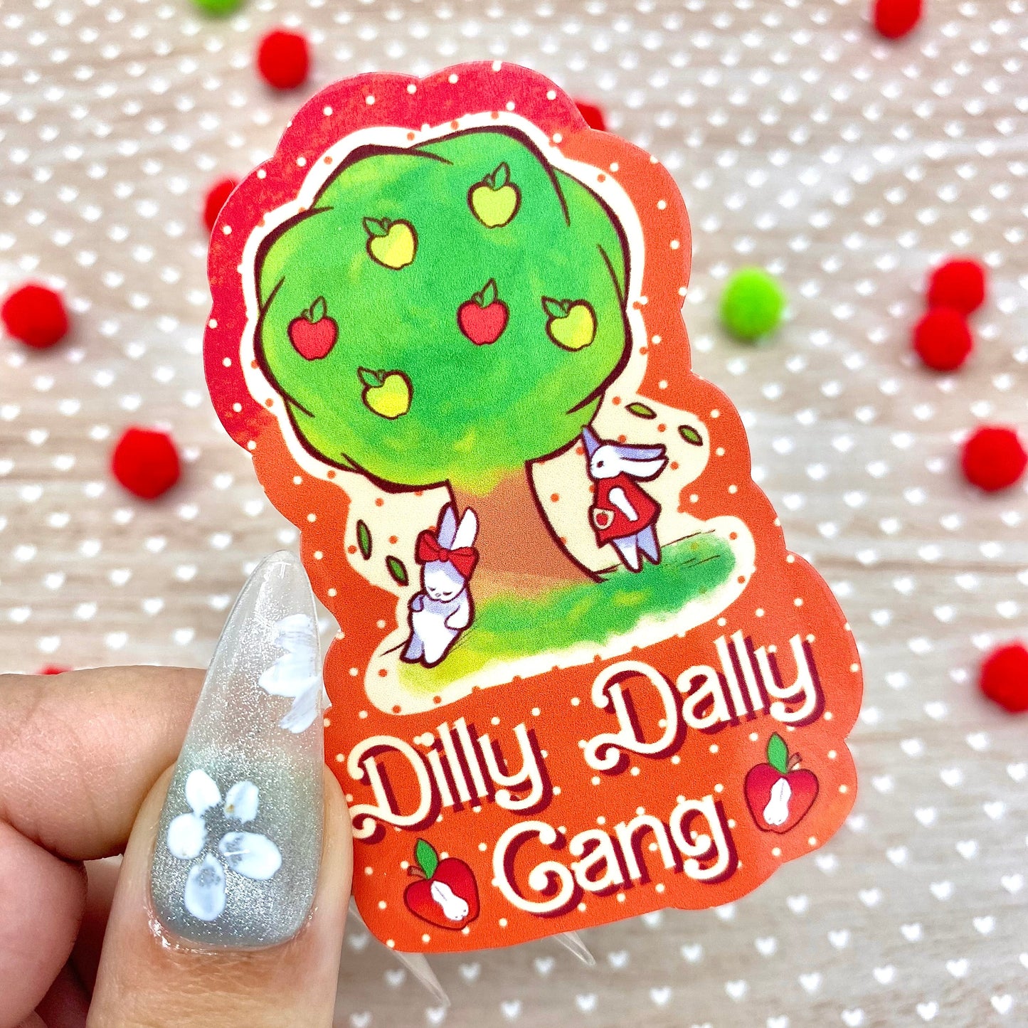 Dilly Dally Gang vinyl sticker