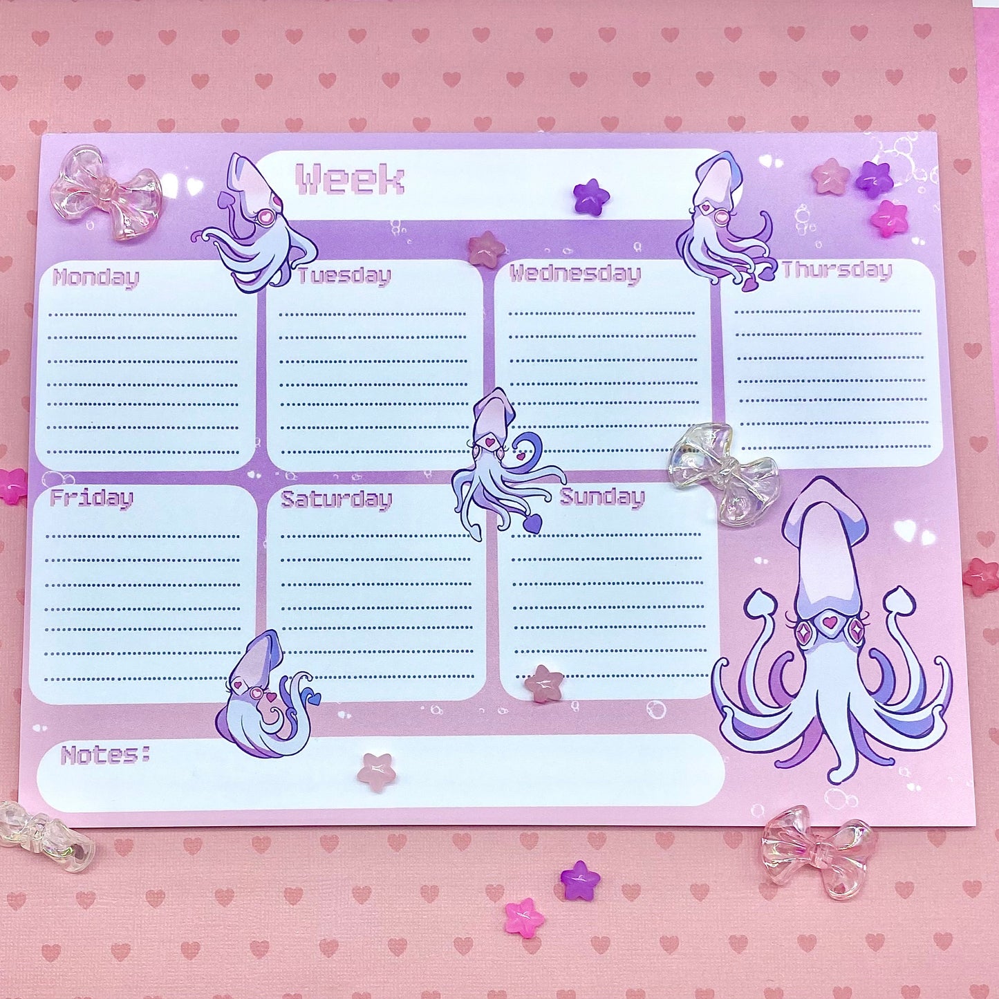Squids Weekly Planner