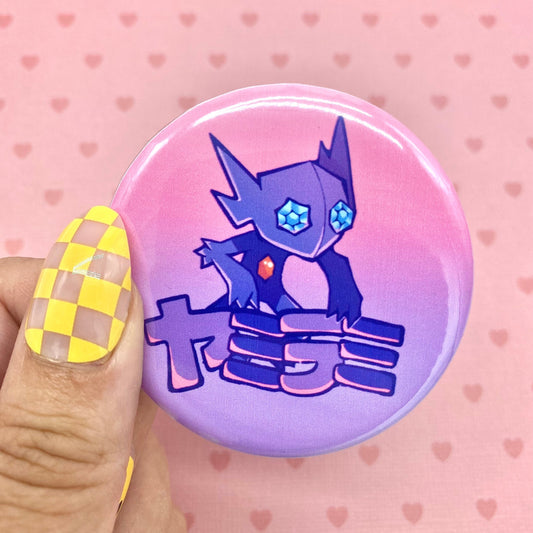 Sableye Button Pin