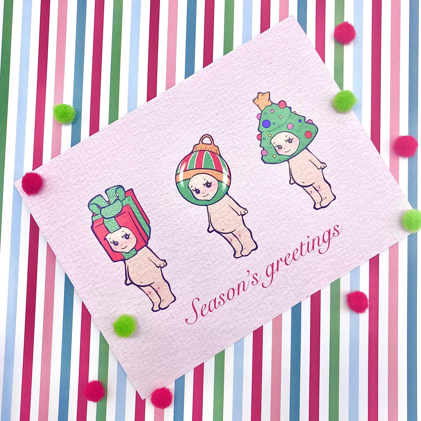 Sony Babies Greeting Card