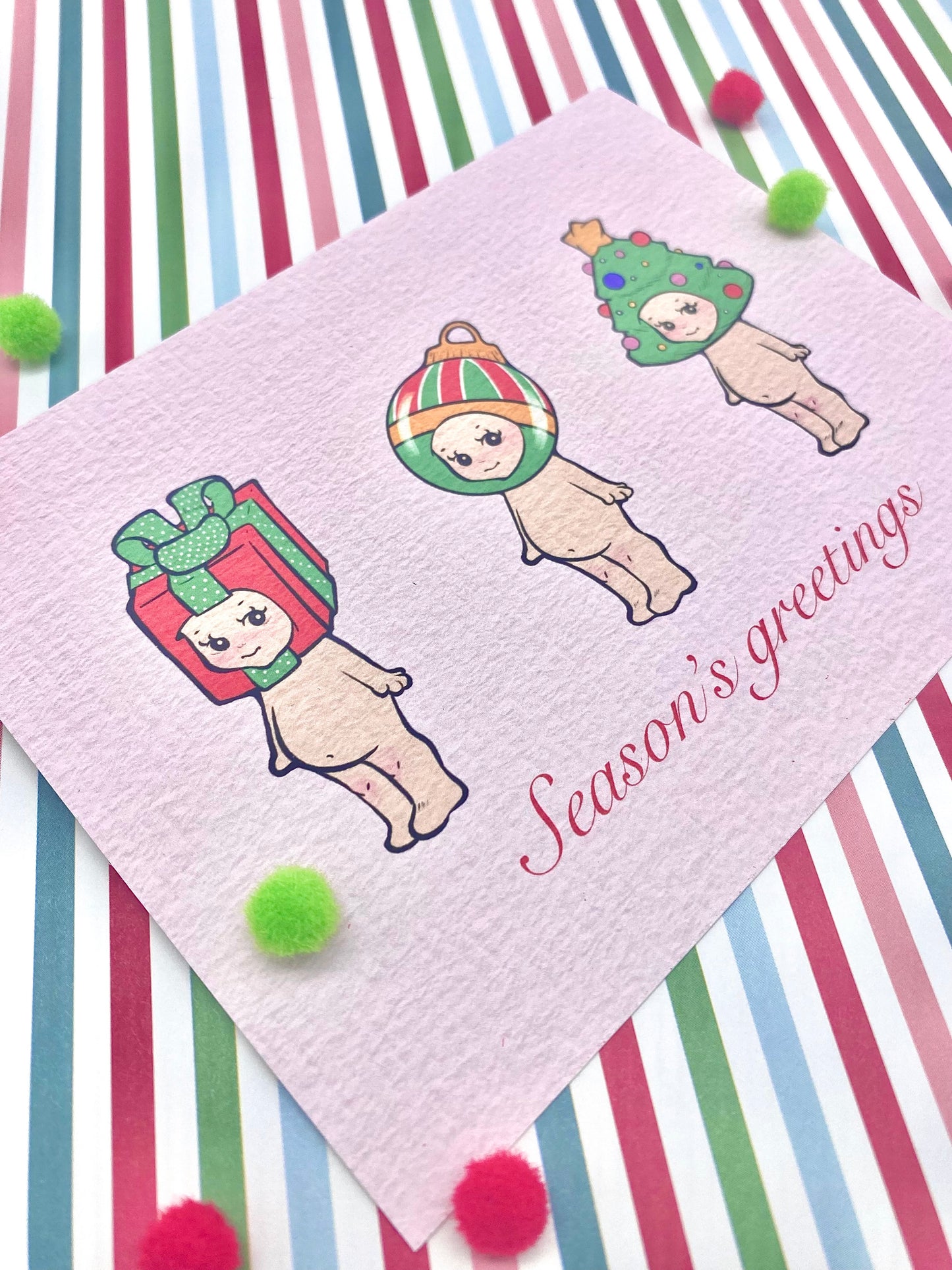 Sony Babies Greeting Card