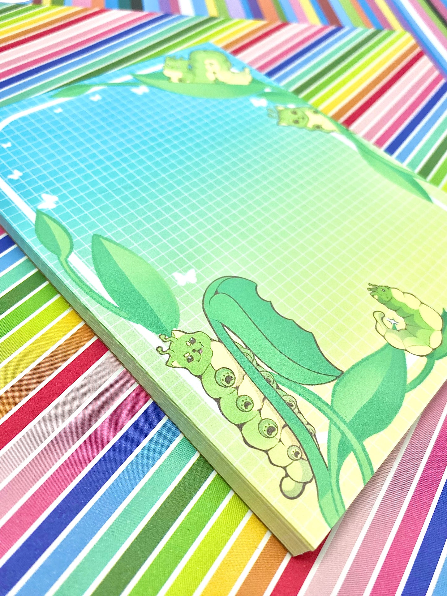 Caterpillars Large Notepad