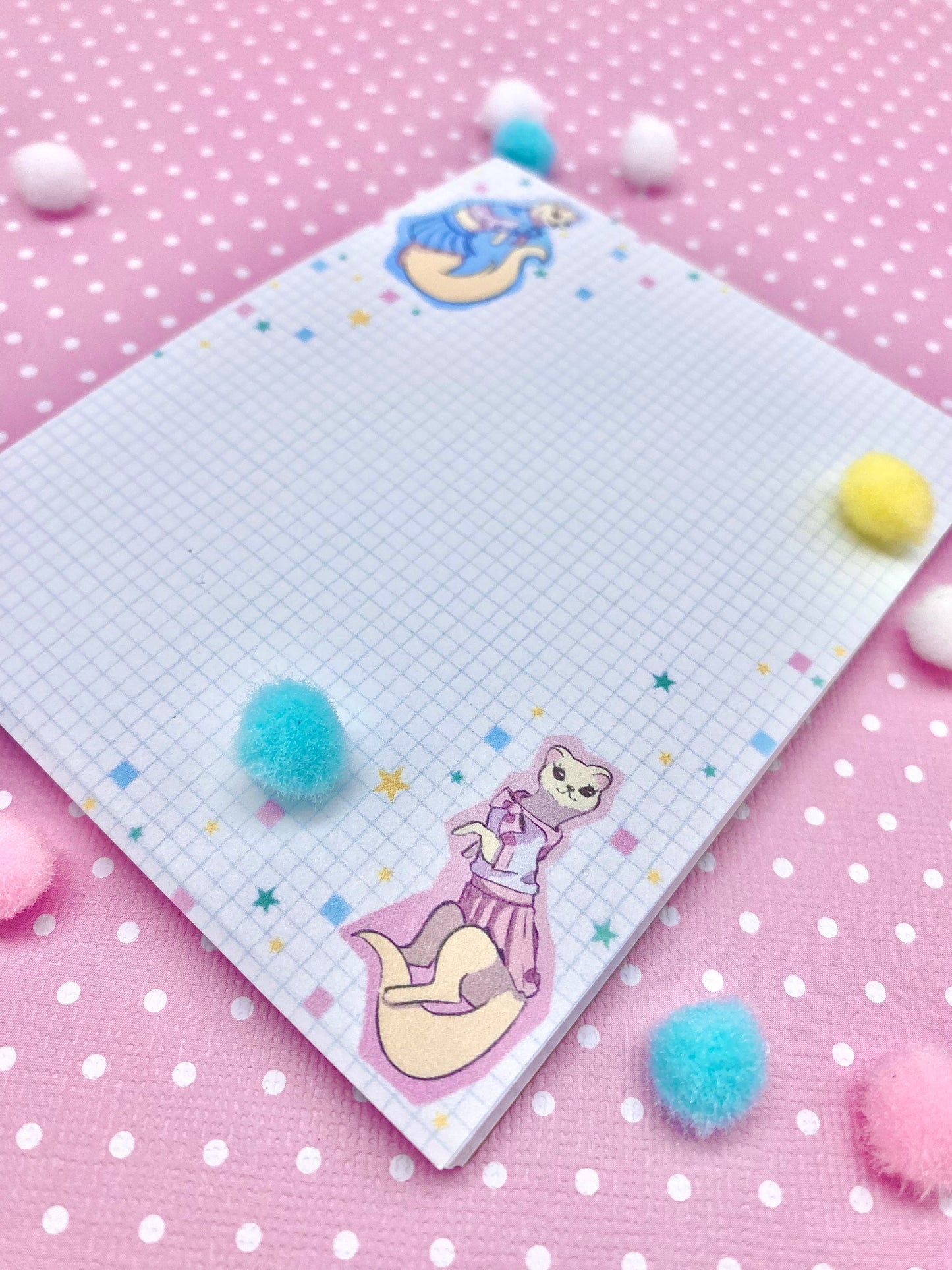 Sailor Fuku Ferrets Notepad