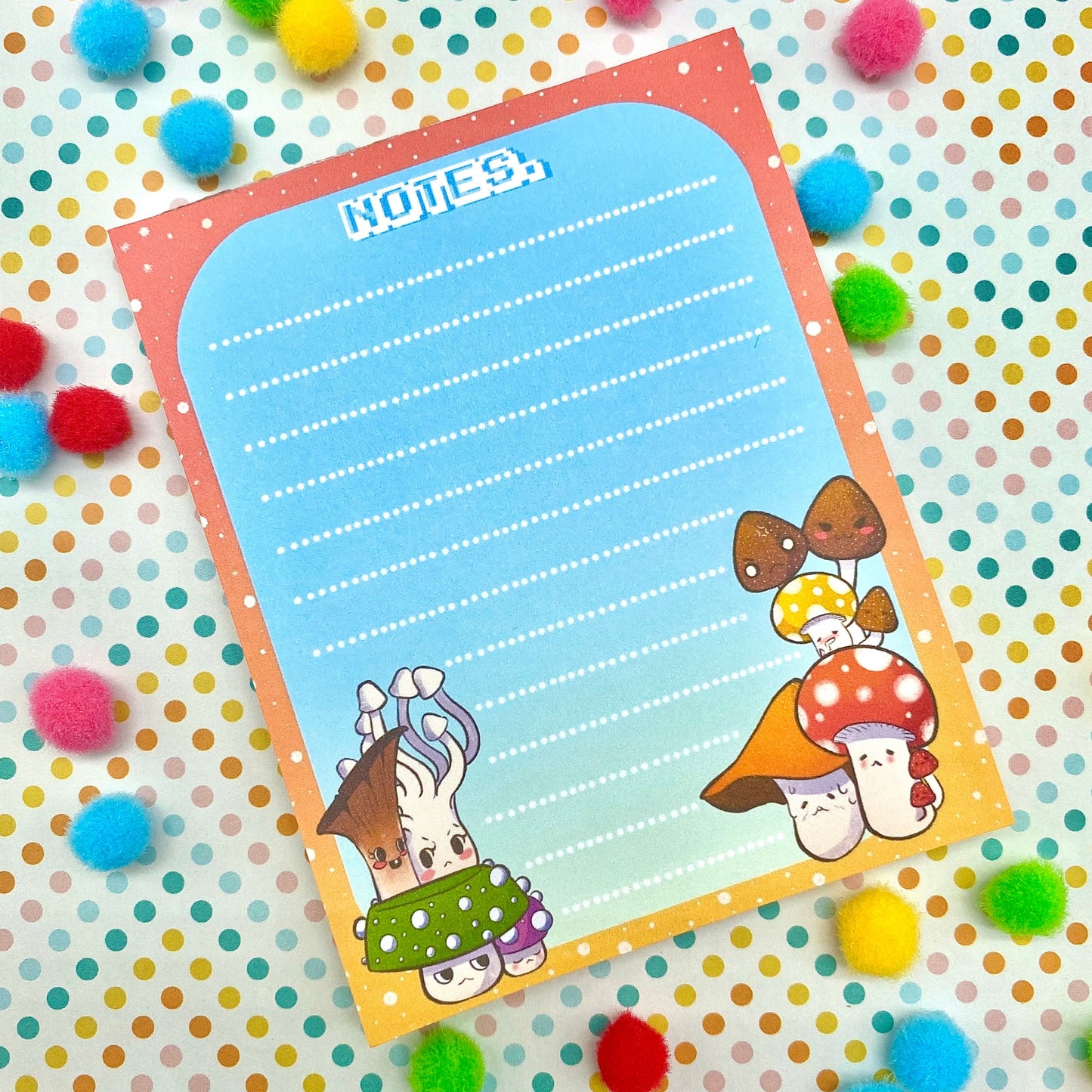 Mushrooms Notepad