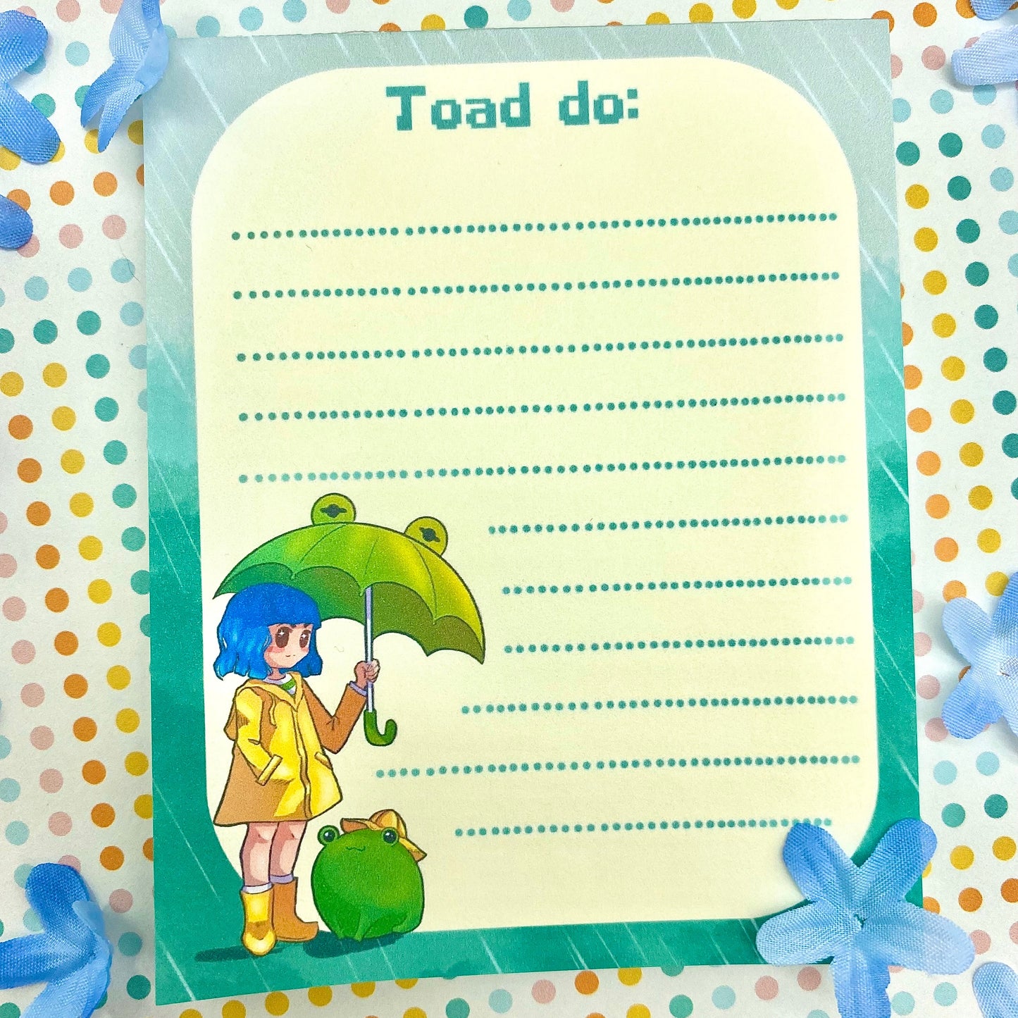 Froggy Friends Notepad