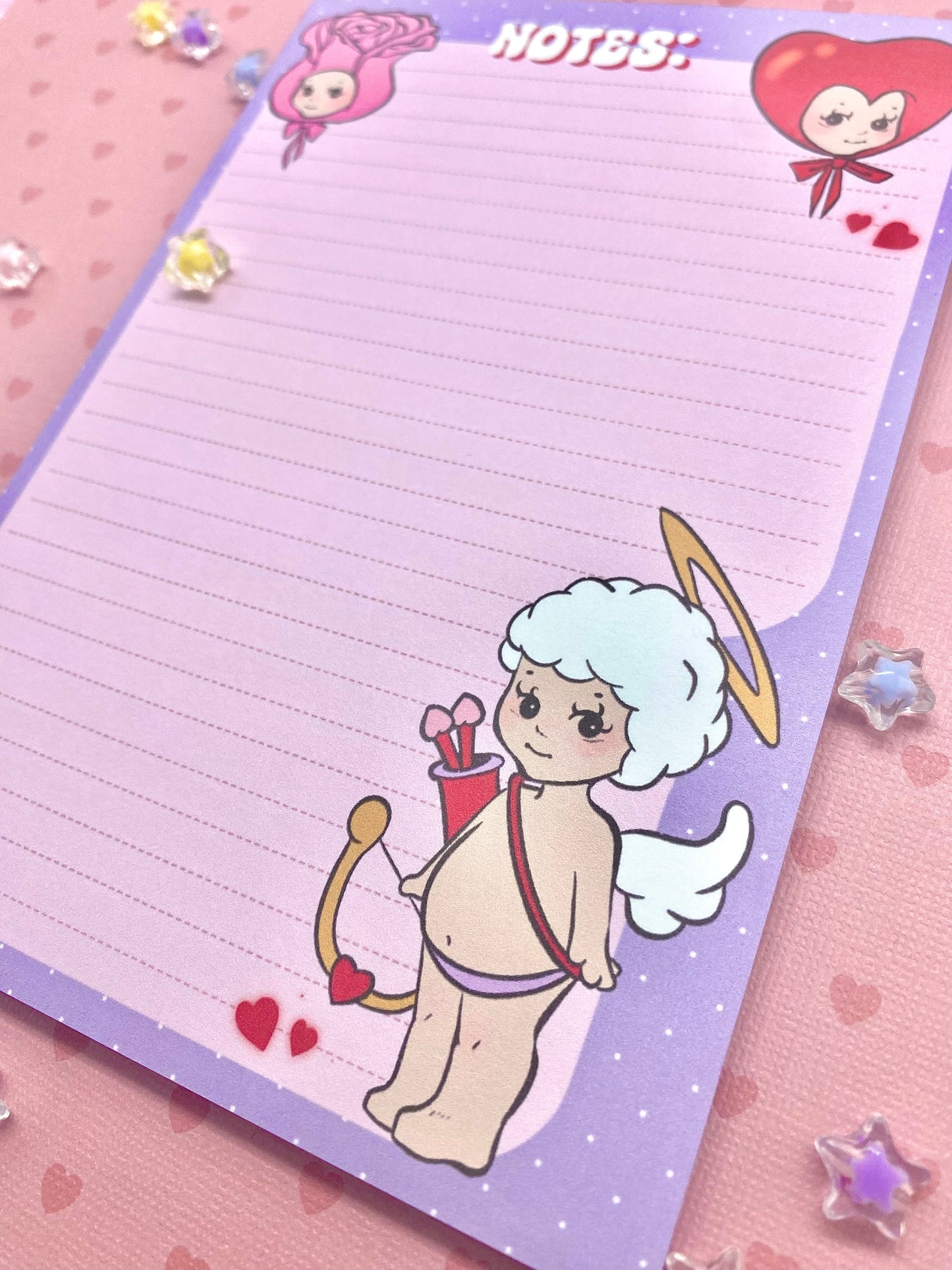 Valentine Babies Large Notepad