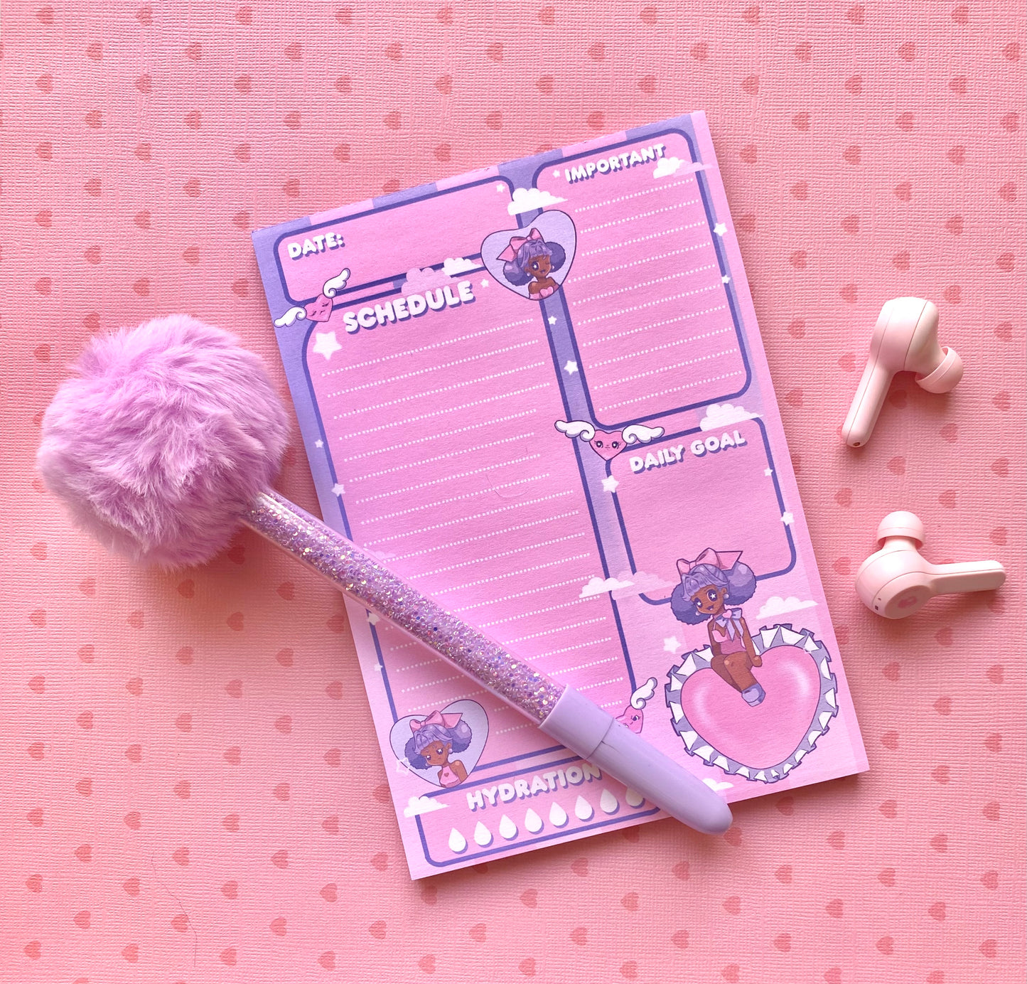 Cloud Girlie Daily Planner