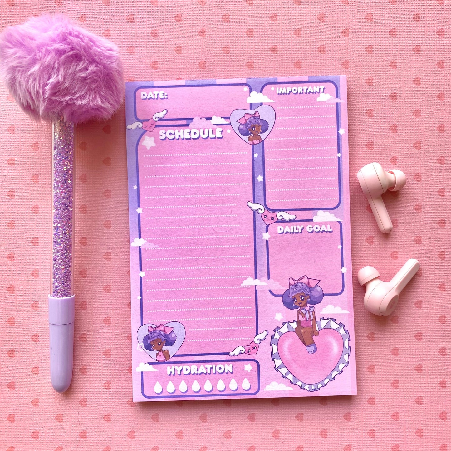 Cloud Girlie Daily Planner