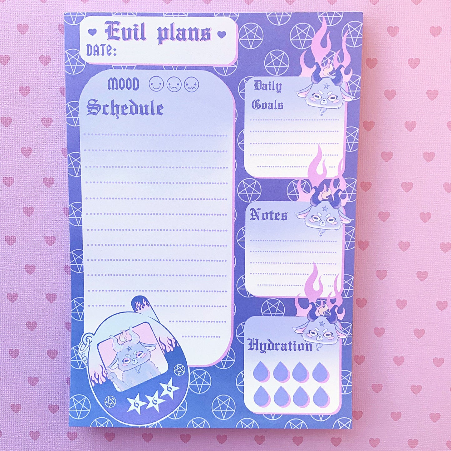 Baphomet Evil Plans Daily Planner