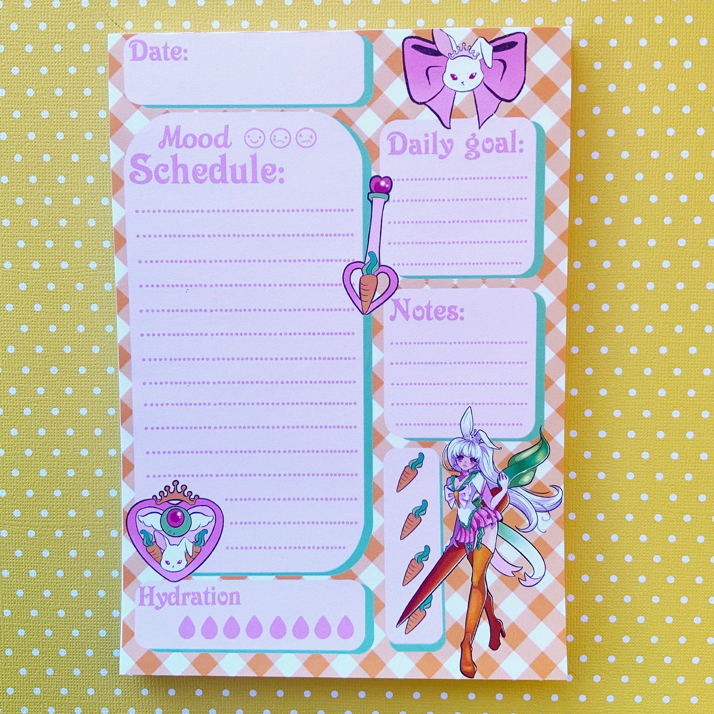 Magical Girl Bunni Daily Planner