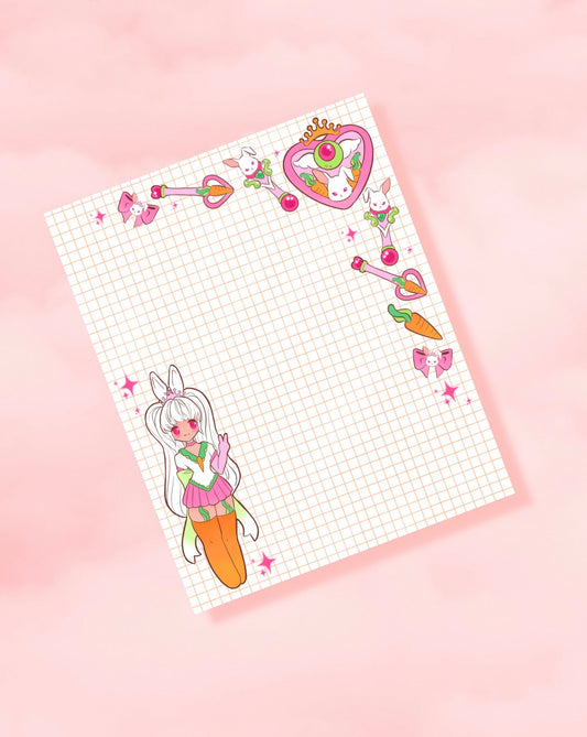 Magical Girl Bunni Notepad