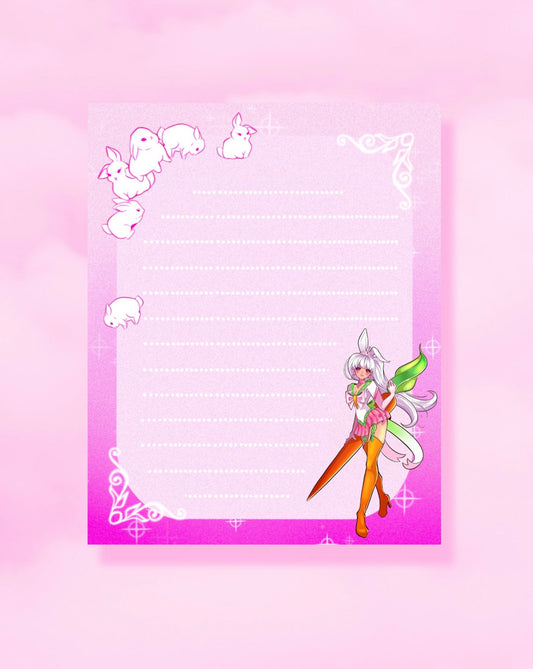 Magical Girl Bunni Notepad