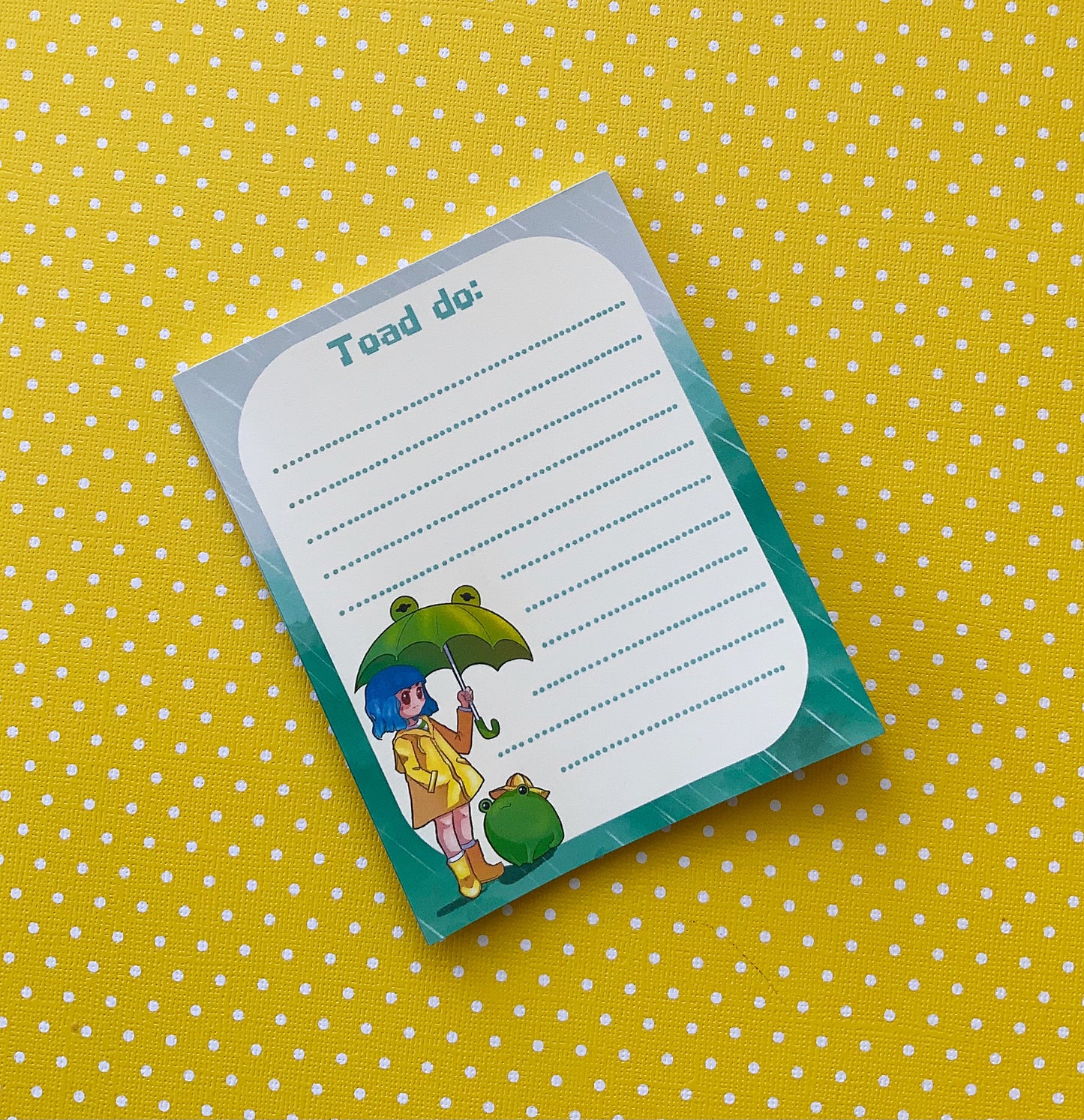 Froggy Friends Notepad