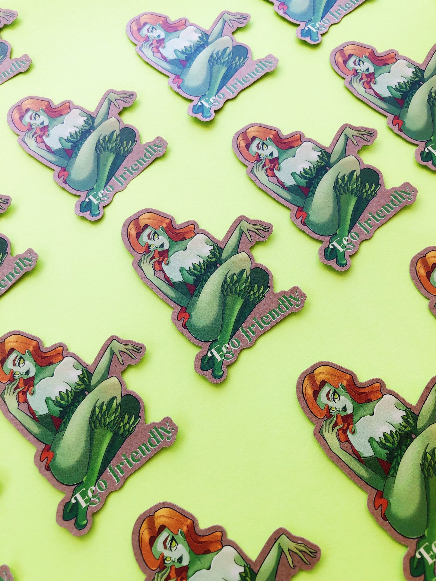 Eco friendly Poison Ivy sticker decal